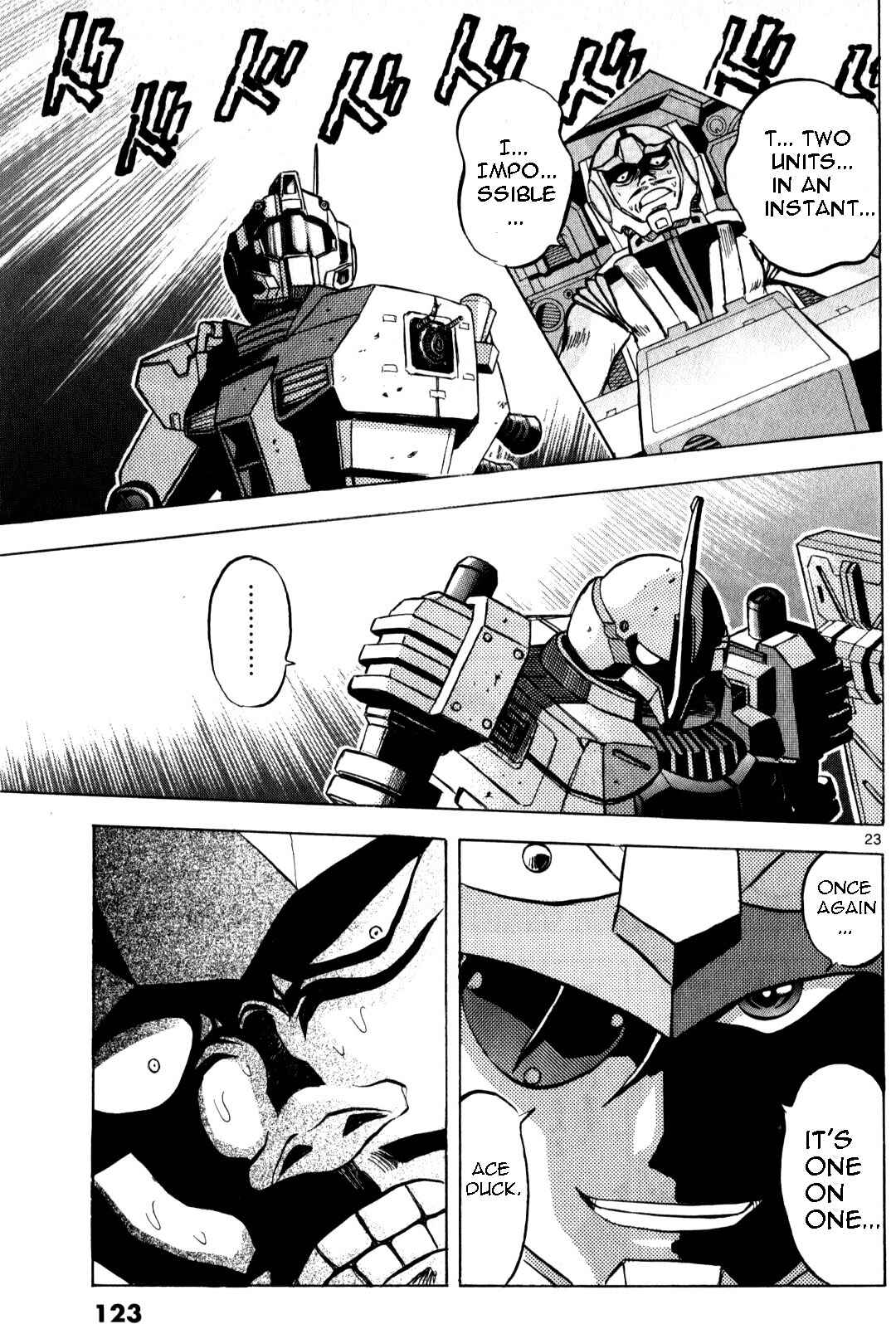 Page 22 Chapter 4 Mobile Suit Gundam - Hunter of Black Clothes