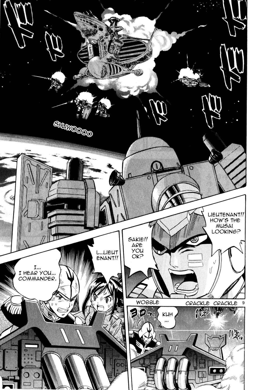 Page 8 Chapter 4 Mobile Suit Gundam - Hunter of Black Clothes