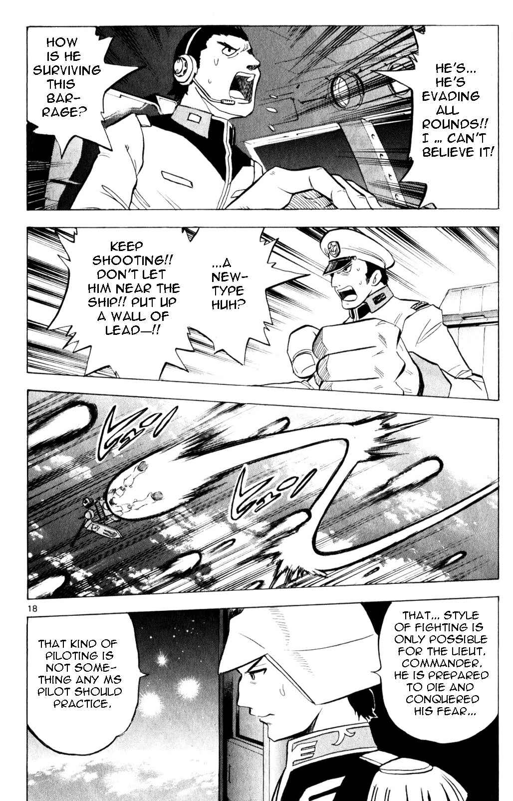 Page 18 Chapter 2 Mobile Suit Gundam - Hunter of Black Clothes