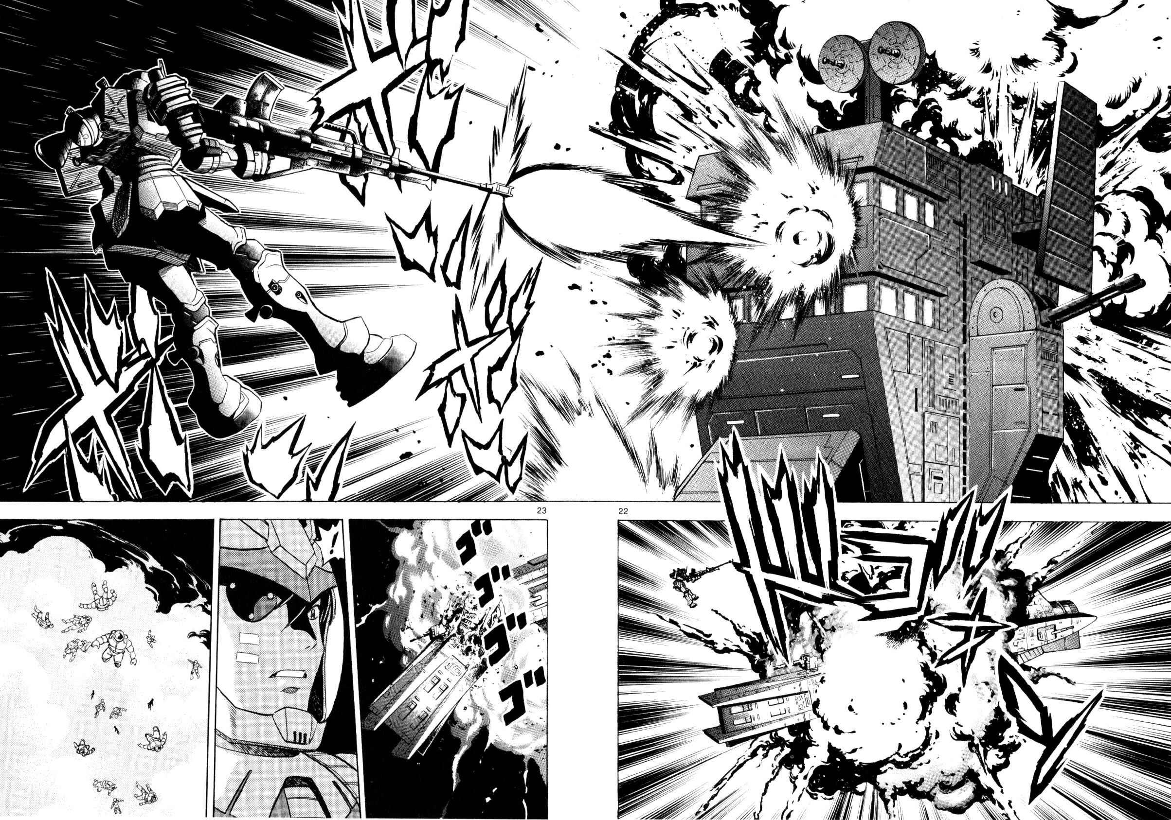 Page 22 Chapter 2 Mobile Suit Gundam - Hunter of Black Clothes