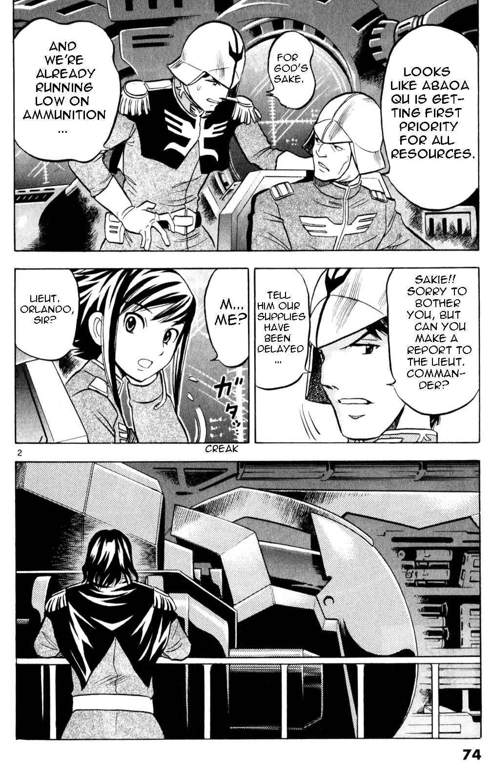 Page 2 Chapter 3 Mobile Suit Gundam - Hunter of Black Clothes