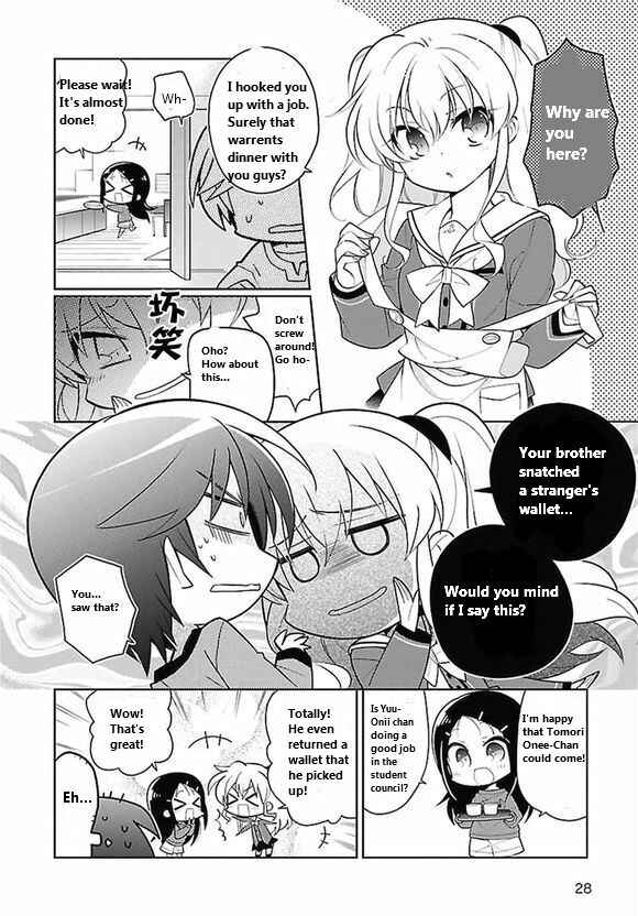 Page 10 Chapter 5 Charlotte the 4-koma - Seshun o Kakenukero!