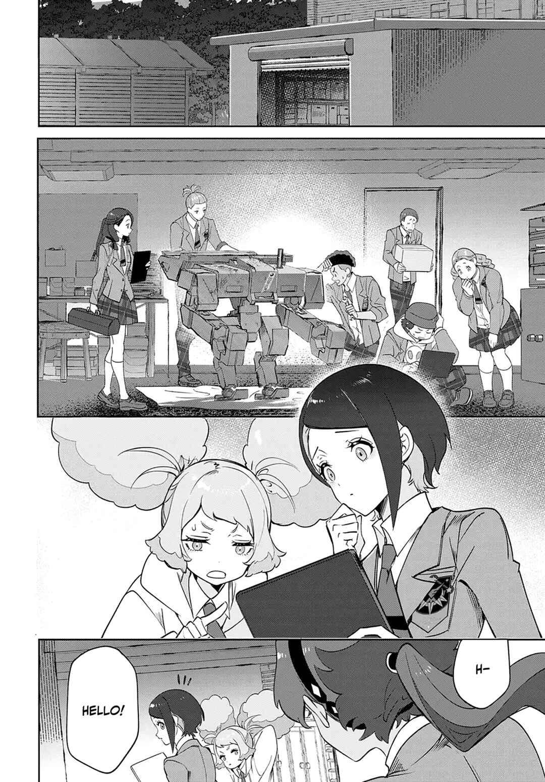 Page 4 Chapter 4.2 Mobile Suit Gundam: The Witch from Mercury - Frontiers in Glory Days