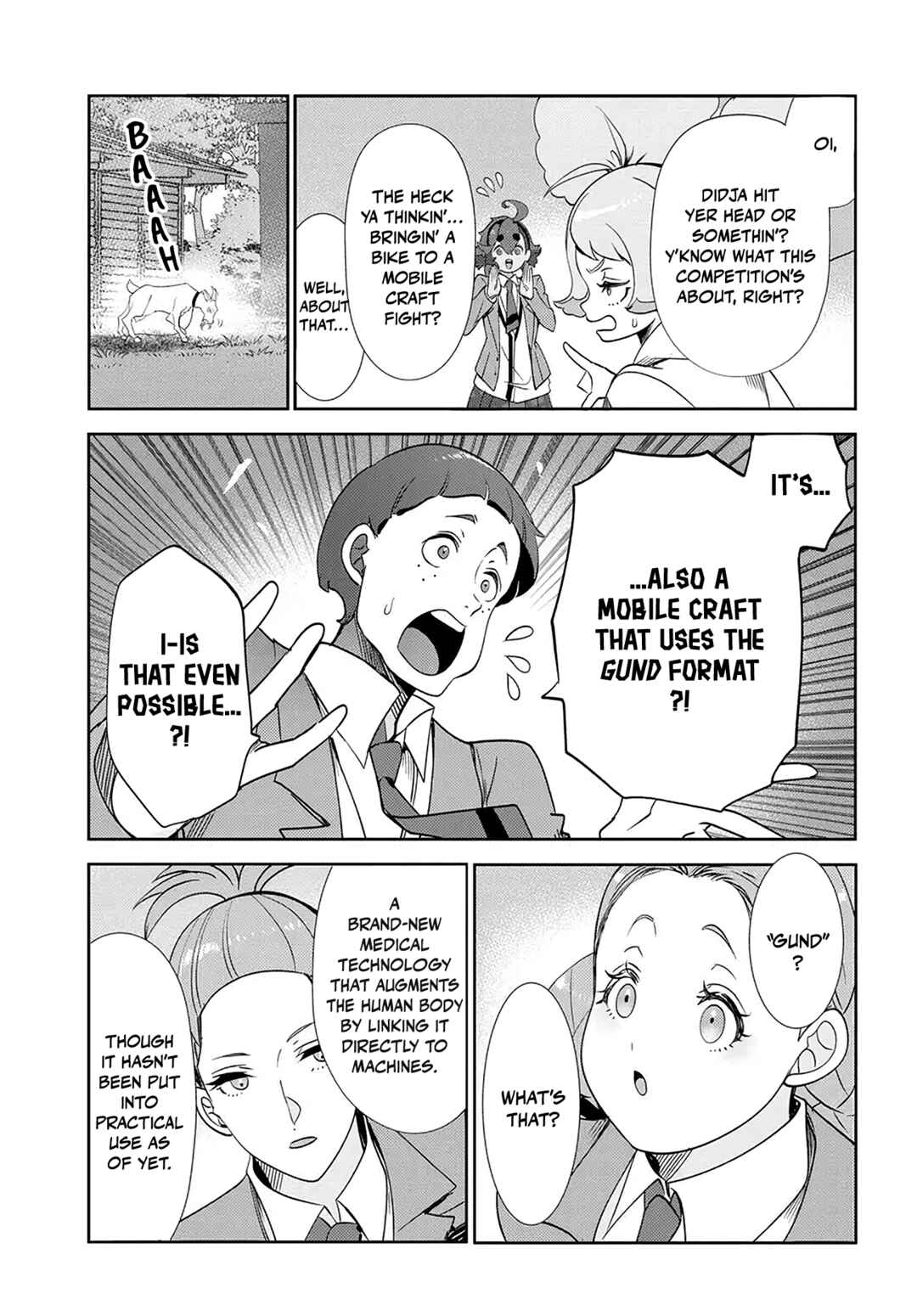 Page 7 Chapter 4.2 Mobile Suit Gundam: The Witch from Mercury - Frontiers in Glory Days