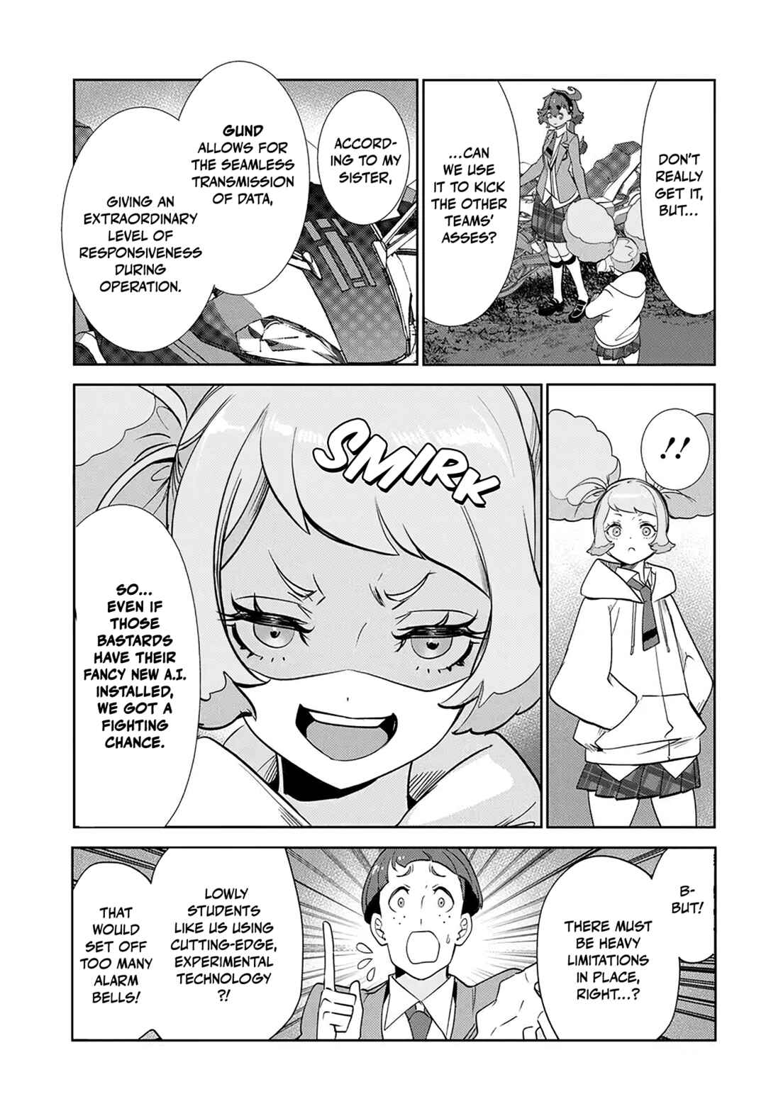 Page 9 Chapter 4.2 Mobile Suit Gundam: The Witch from Mercury - Frontiers in Glory Days