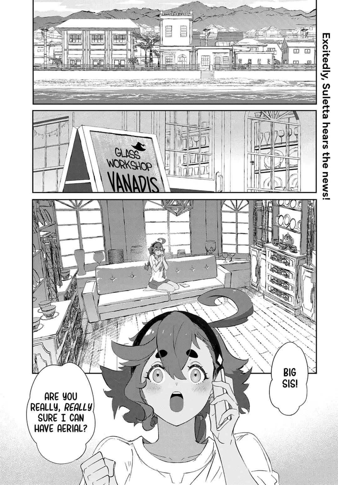 Page 1 Chapter 2 Mobile Suit Gundam: The Witch from Mercury - Frontiers in Glory Days