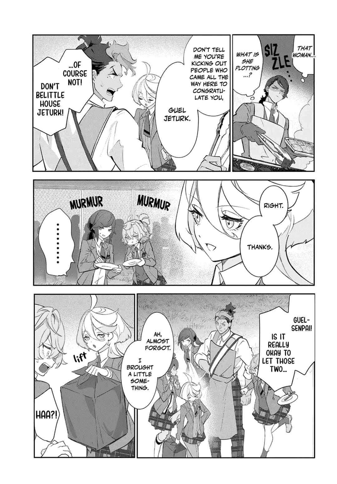 Page 31 Chapter 2 Mobile Suit Gundam: The Witch from Mercury - Frontiers in Glory Days