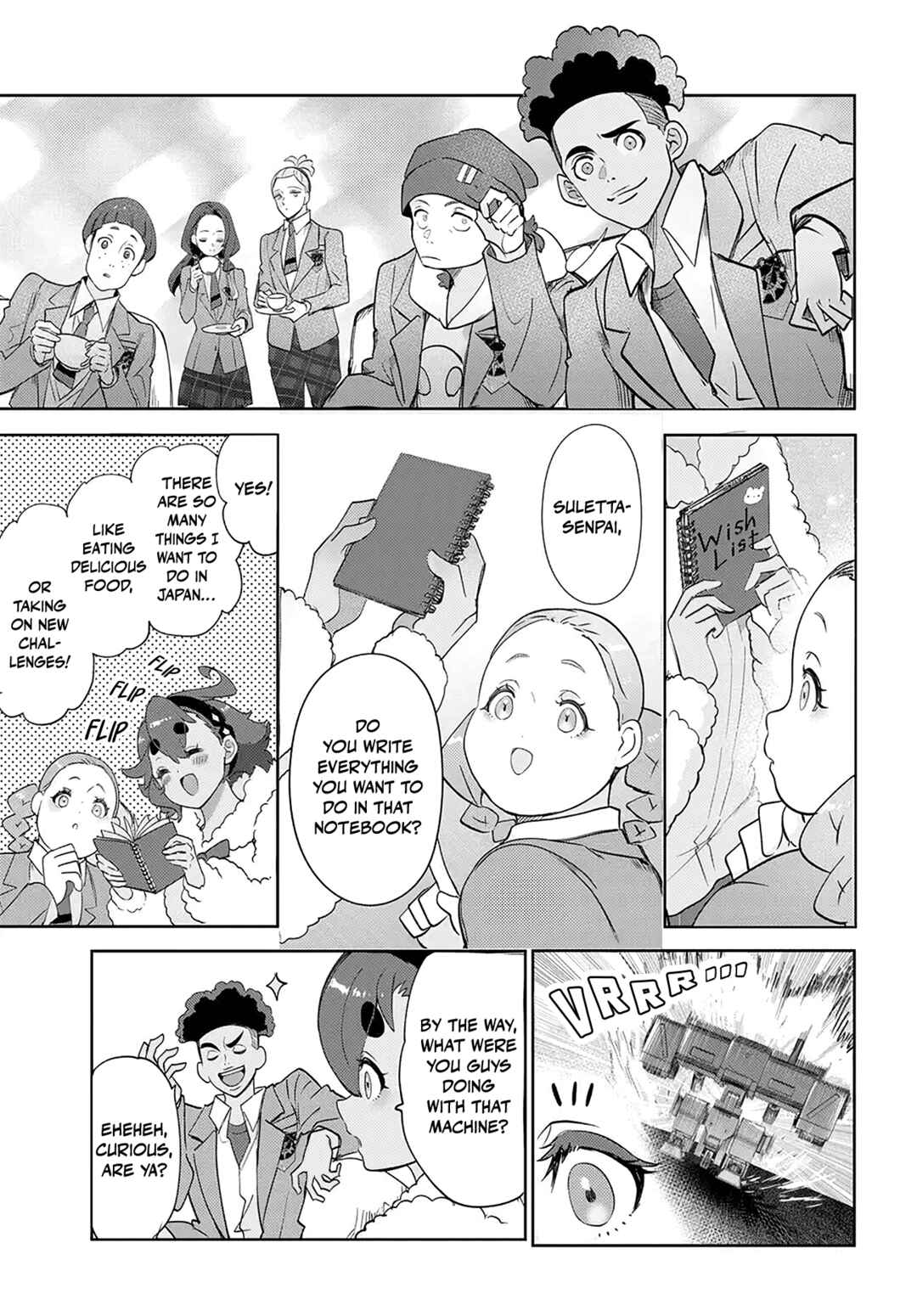 Page 15 Chapter 3.1 Mobile Suit Gundam: The Witch from Mercury - Frontiers in Glory Days