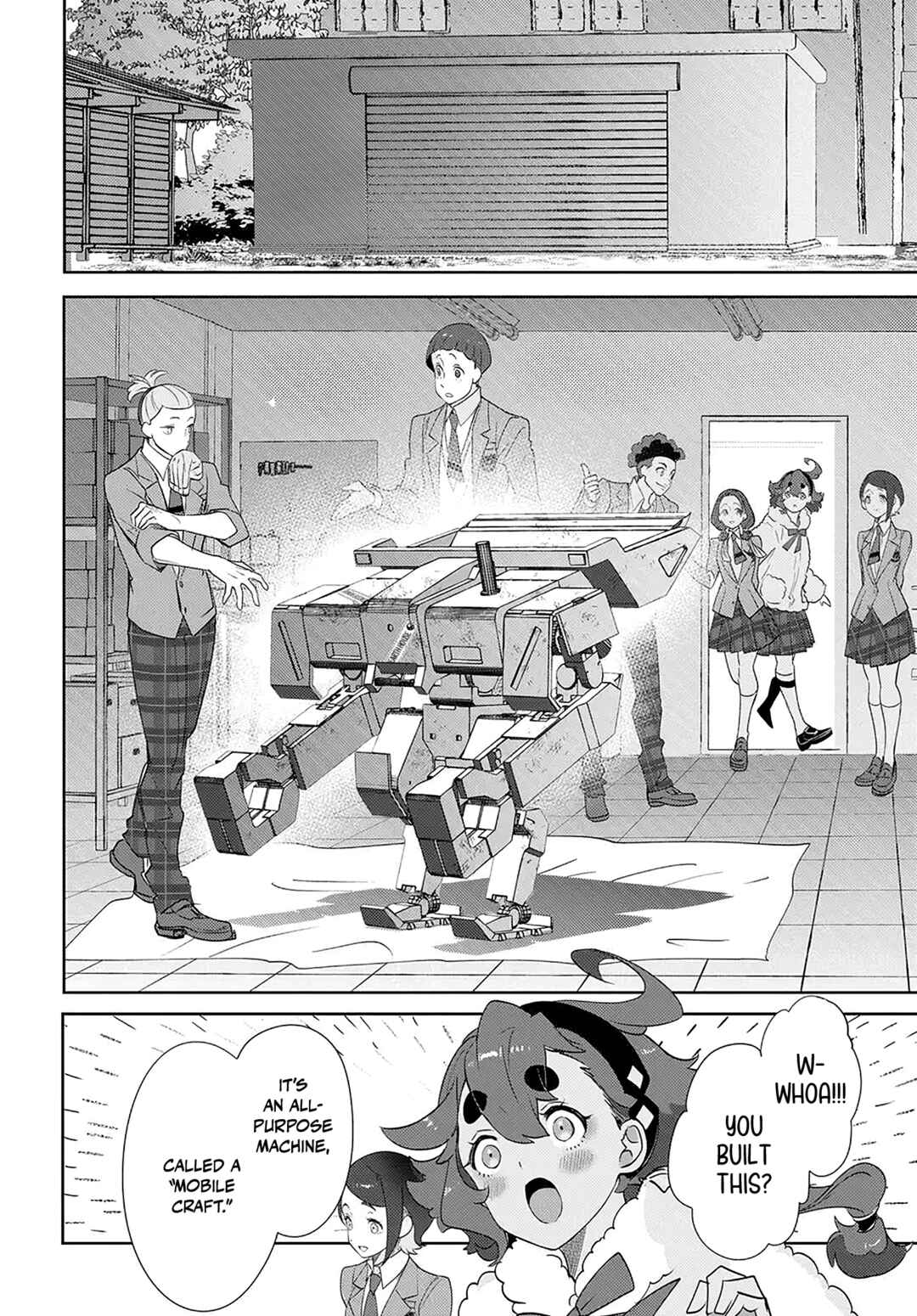 Page 16 Chapter 3.1 Mobile Suit Gundam: The Witch from Mercury - Frontiers in Glory Days