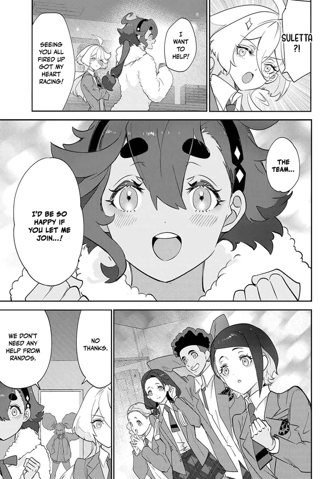 Page 4 Chapter 3.2 Mobile Suit Gundam: The Witch from Mercury - Frontiers in Glory Days
