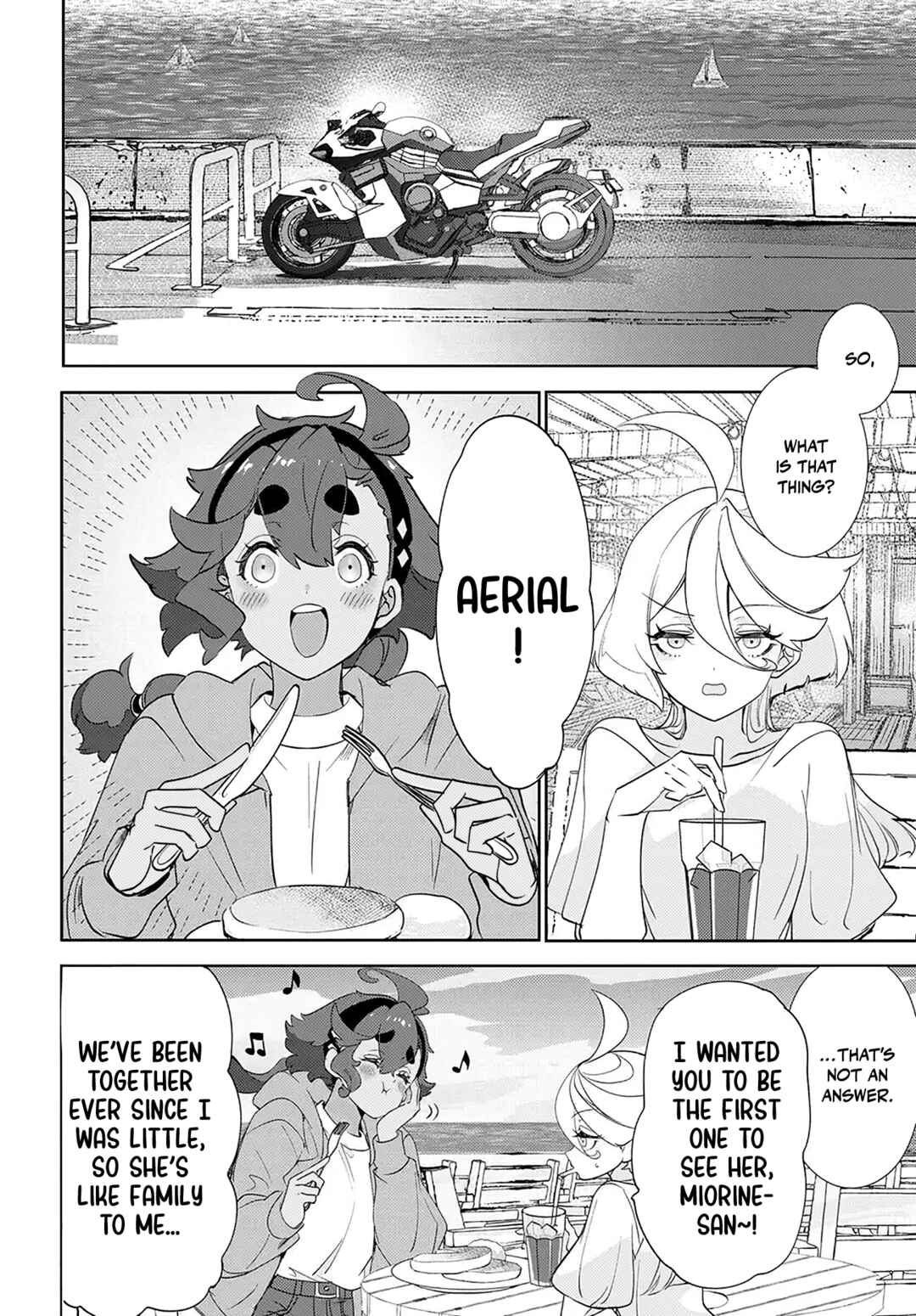Page 4 Chapter 4.1 Mobile Suit Gundam: The Witch from Mercury - Frontiers in Glory Days