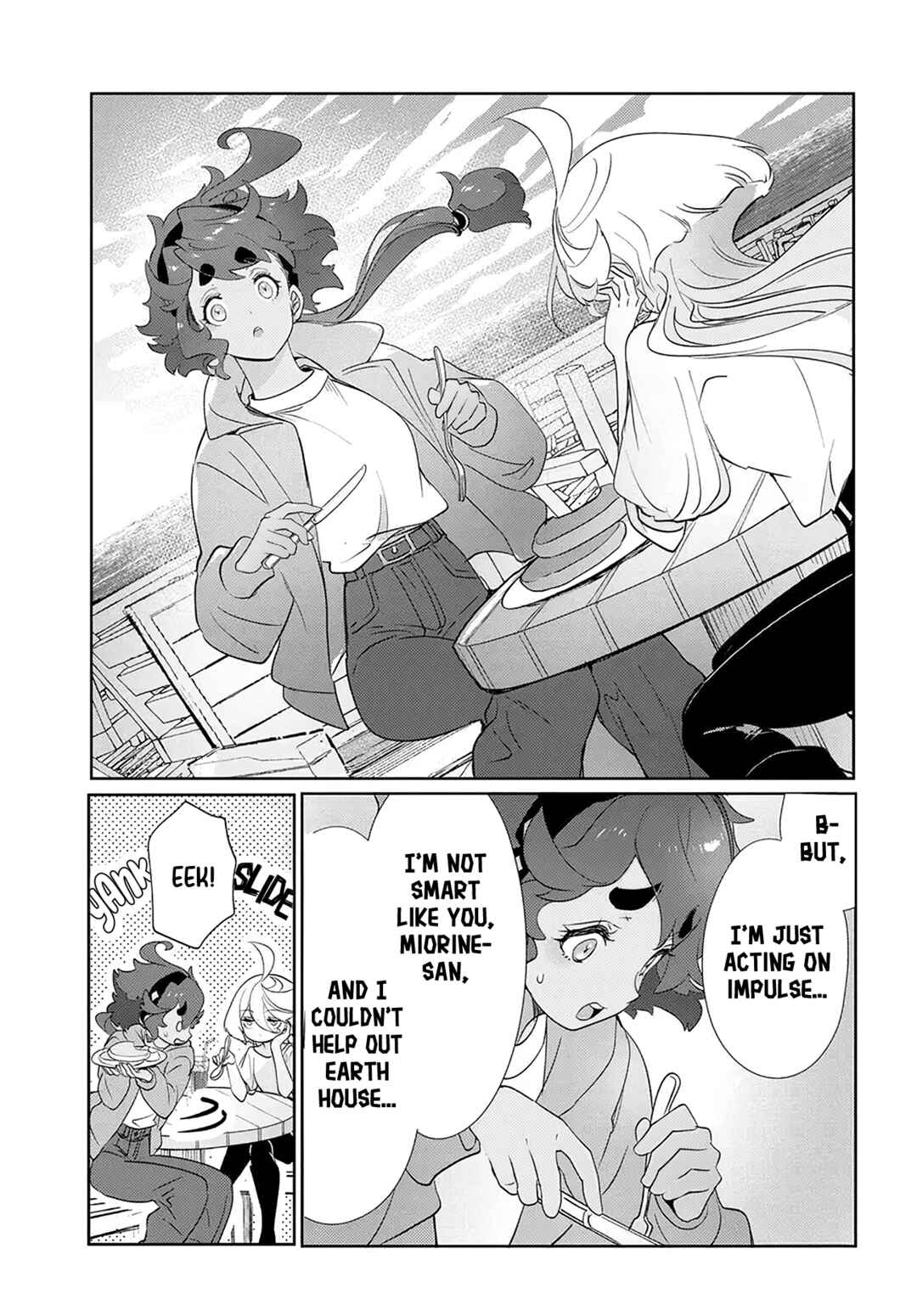 Page 9 Chapter 4.1 Mobile Suit Gundam: The Witch from Mercury - Frontiers in Glory Days