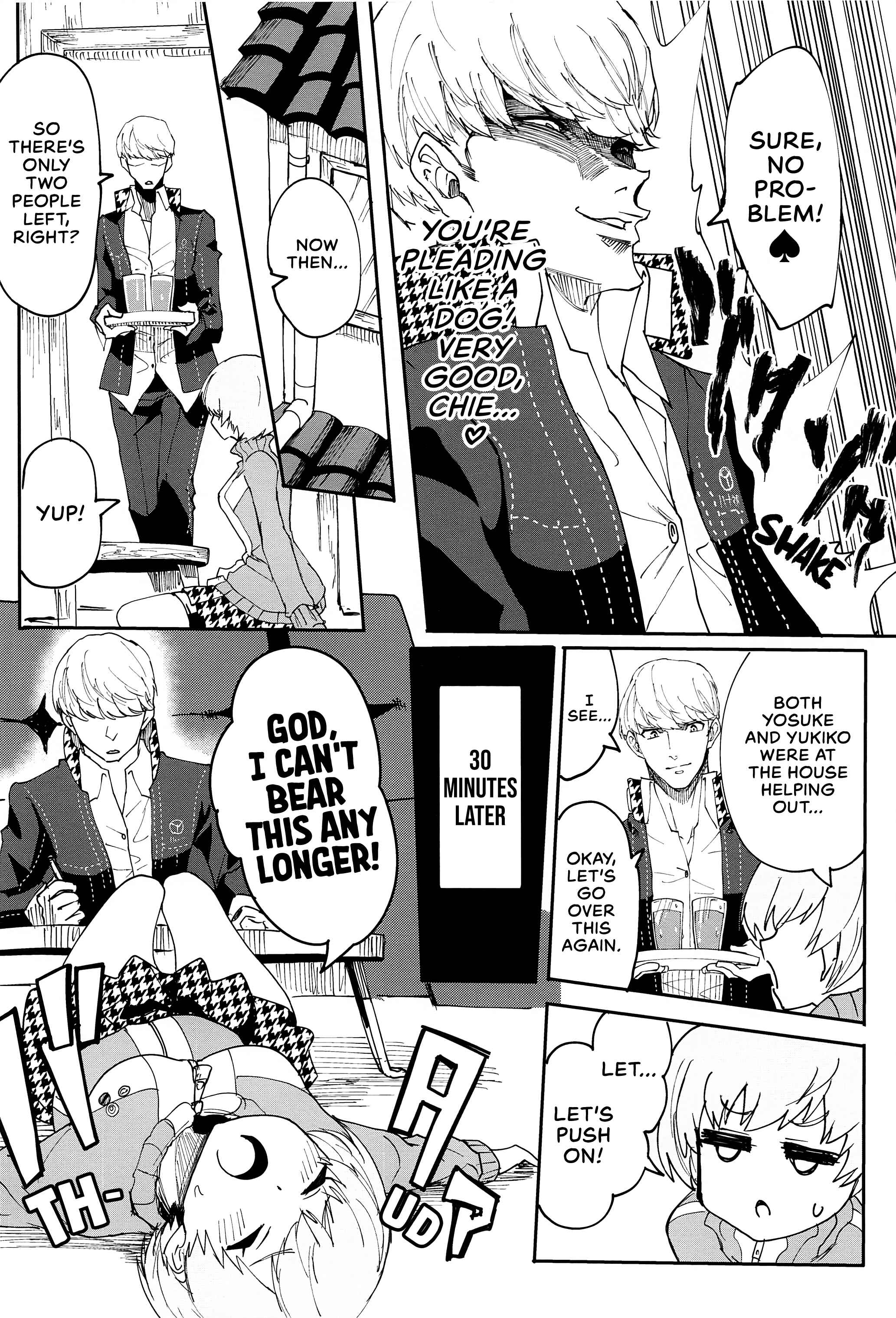 Page 3 Chapter Unknown_2b59 Persona 4 - Satonaka Chies Punishment - Test Study Edition