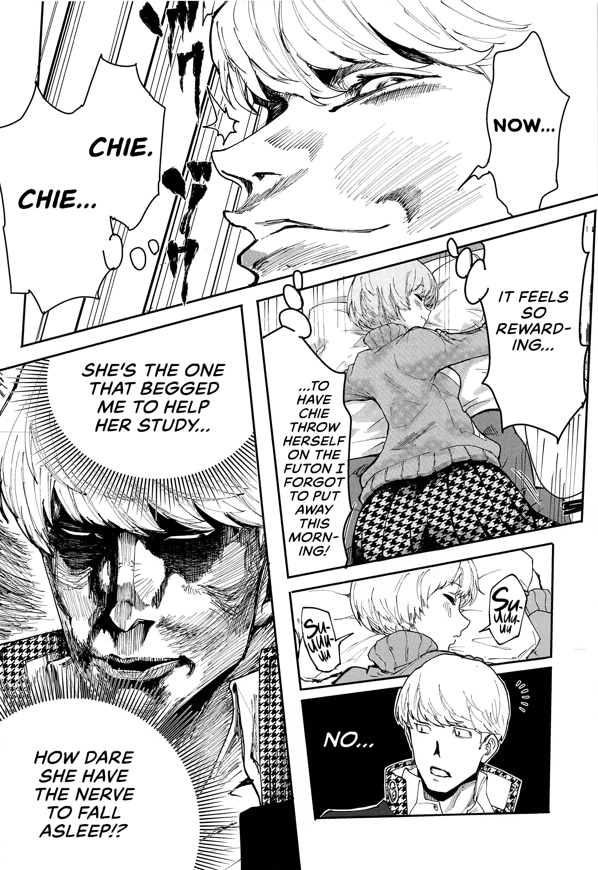Page 5 Chapter Unknown_2b59 Persona 4 - Satonaka Chies Punishment - Test Study Edition