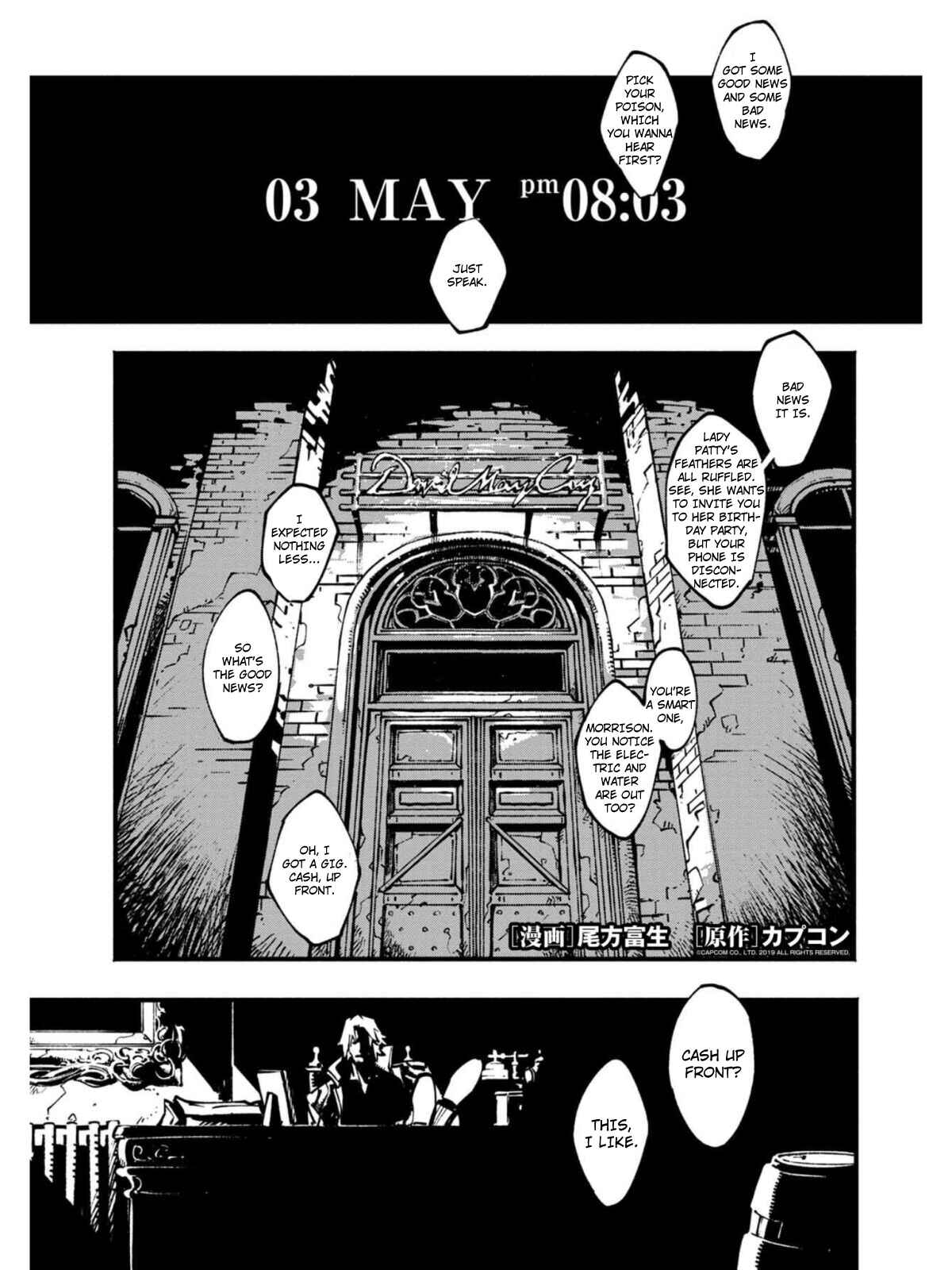 Page 1 Chapter 14 Devil May Cry 5 – Visions of V –