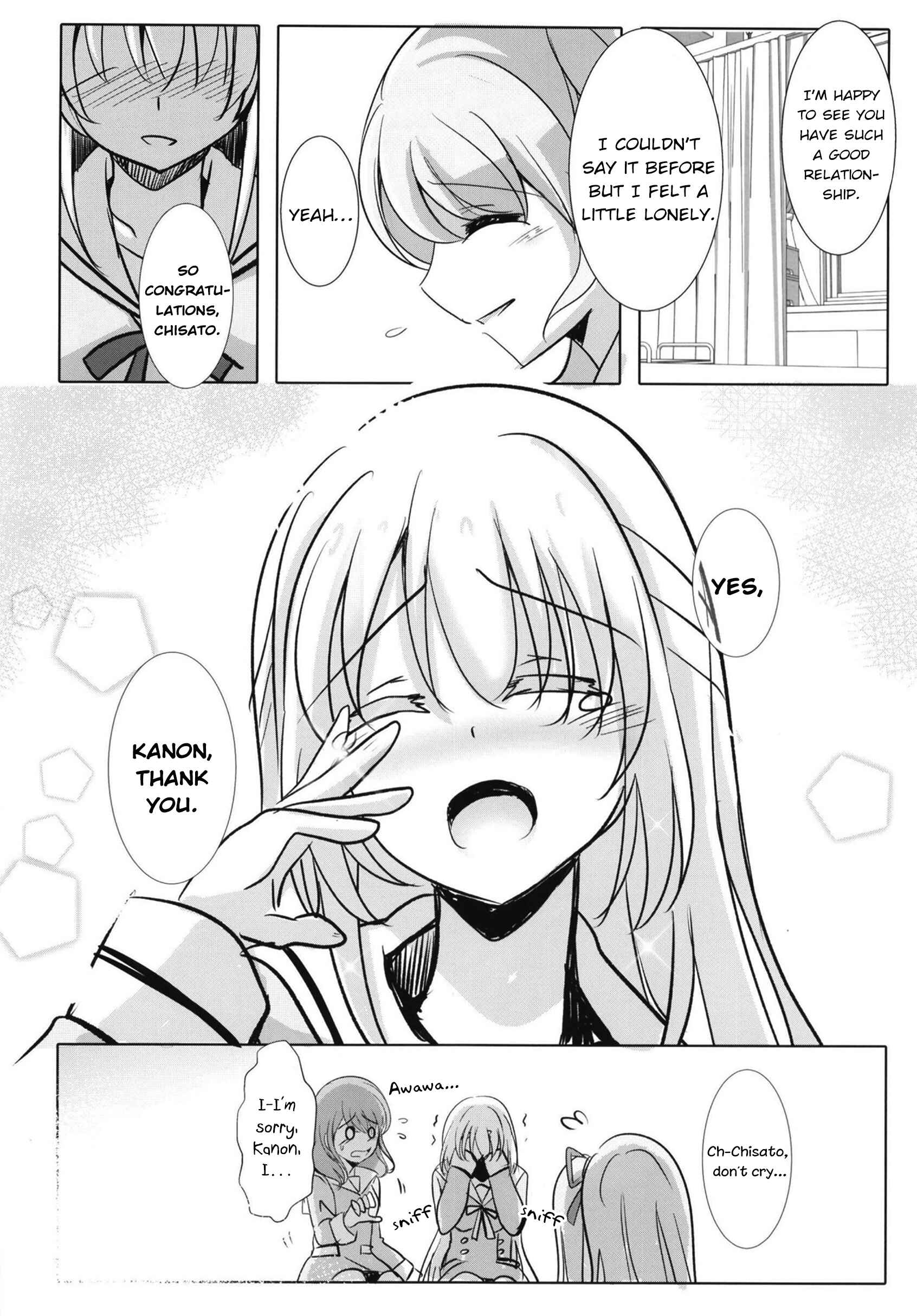 Page 26 Chapter Unknown_0e9a Bang Dream! - Shirasagi-san! No AyaChisa in the corridors! (Doujinshi)