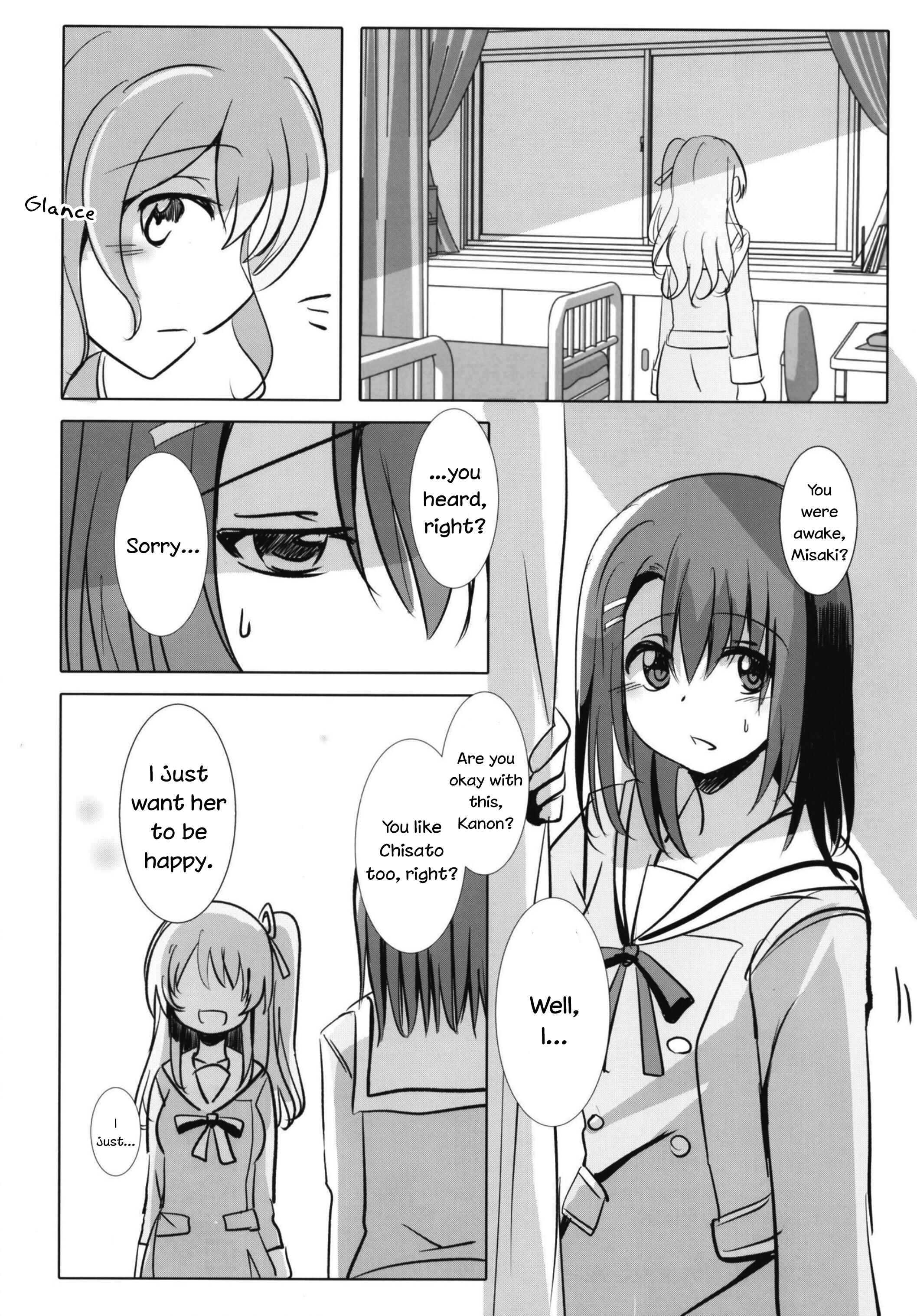 Page 28 Chapter Unknown_0e9a Bang Dream! - Shirasagi-san! No AyaChisa in the corridors! (Doujinshi)