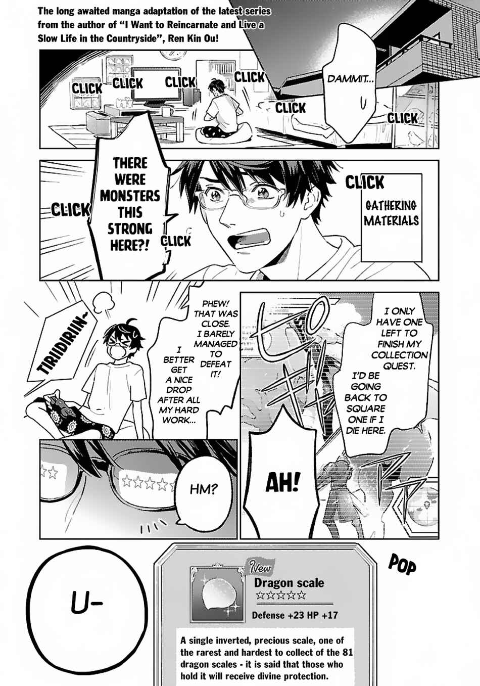 Page 2 Chapter 1 Isekai Nonbiri Sozai Saishu Seikatsu