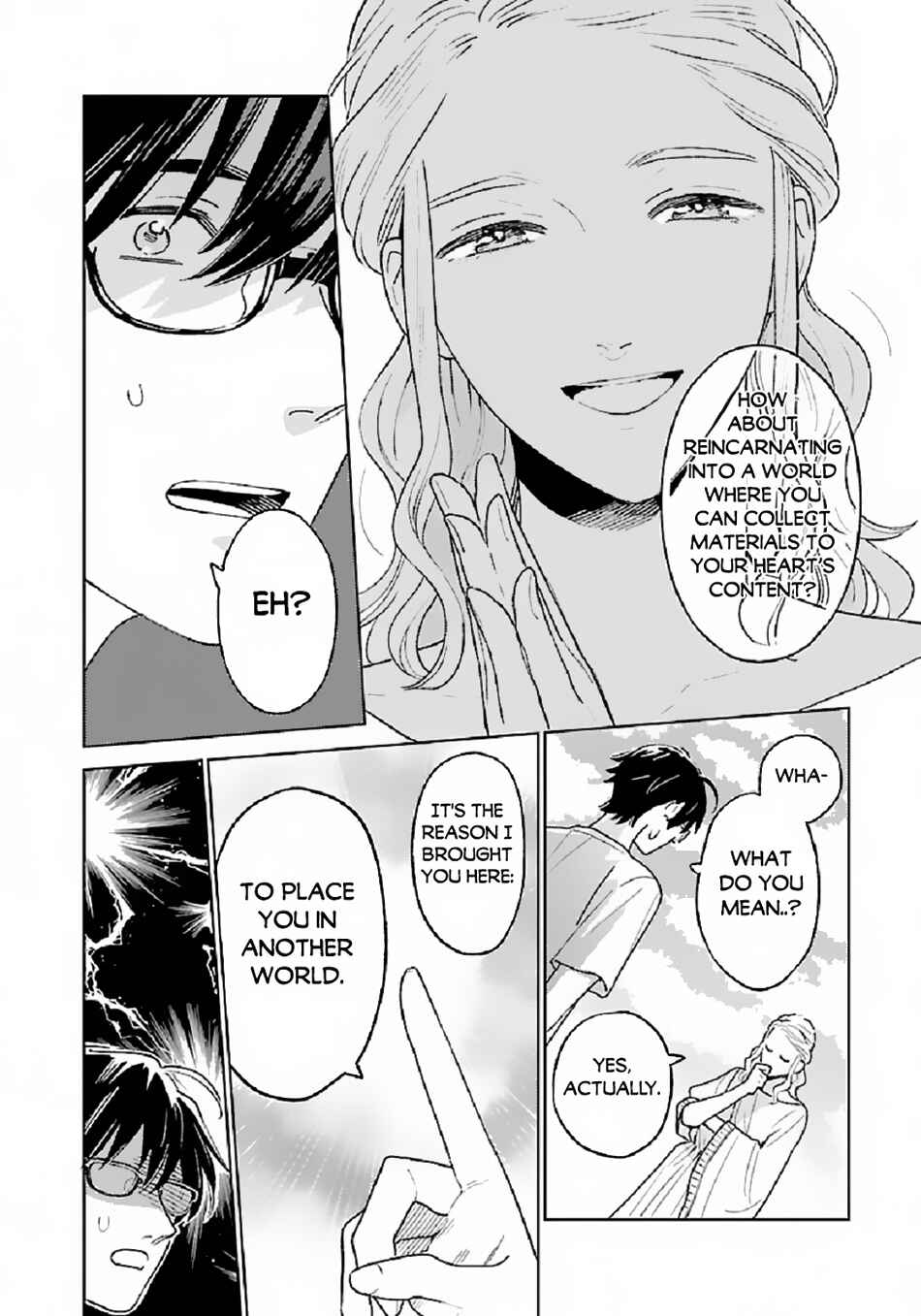 Page 9 Chapter 1 Isekai Nonbiri Sozai Saishu Seikatsu