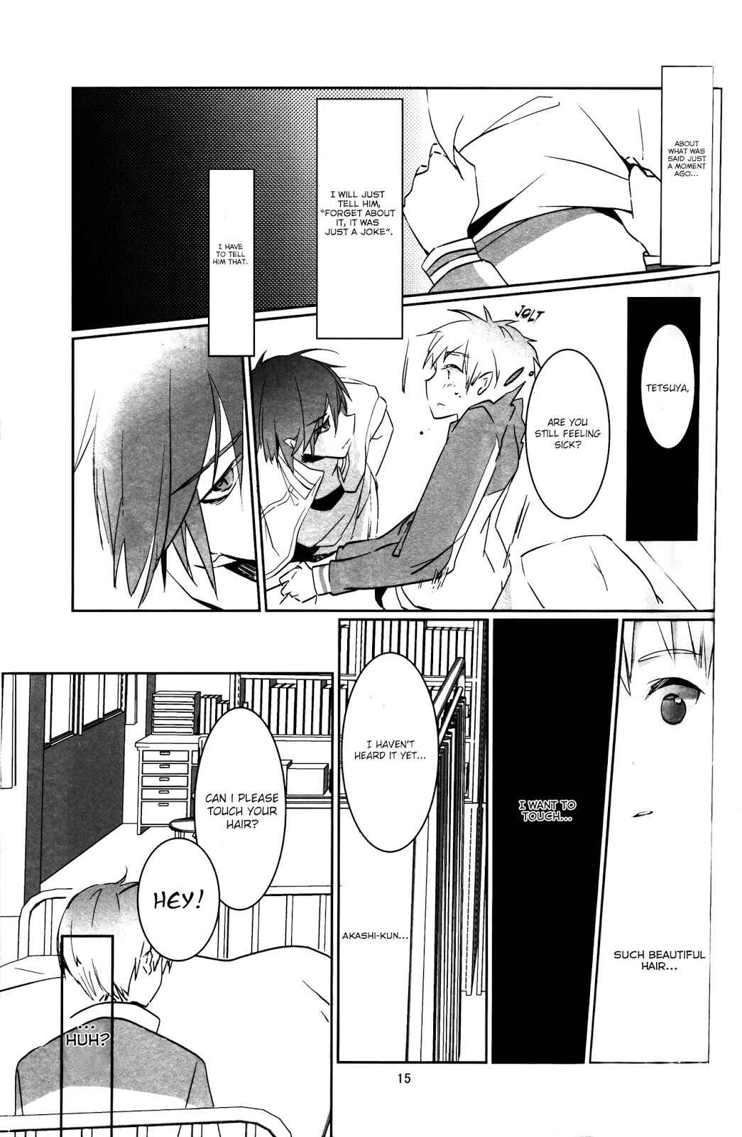 Page 14 Chapter Unknown_5ebf Kuroko no Basket - Koukishin wa, Neko wo (Doujinshi)