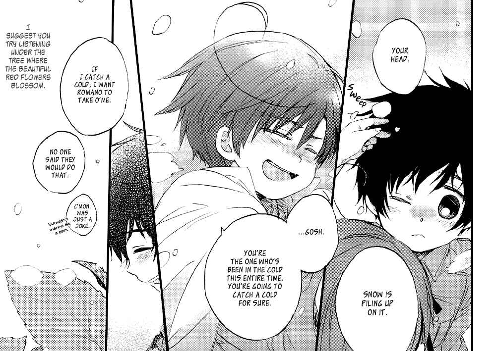 Page 9 Chapter Unknown_4676 Hetalia - Shiroi Toiki to Atatakata Te to (Doujinshi)