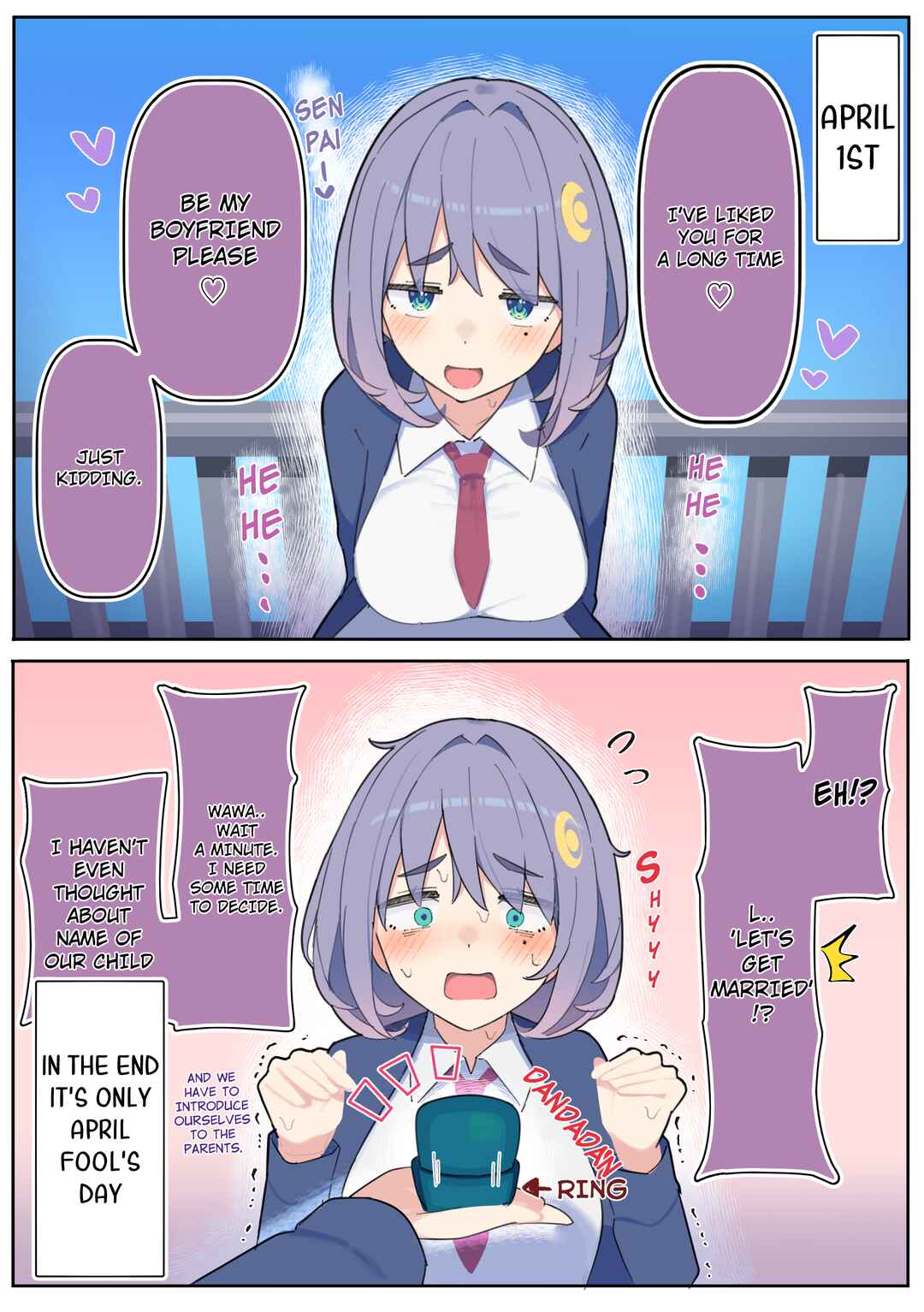 Page 1 Chapter 4 Kouhai-chan Who Wants to Tease