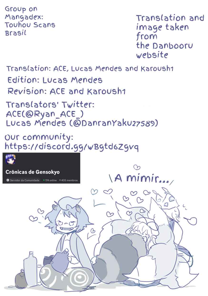 Page 8 Chapter Unknown_4e33 Touhou - Mamizou-san no shippo wo mofumofu suru dake no hanashi (Doujinshi)