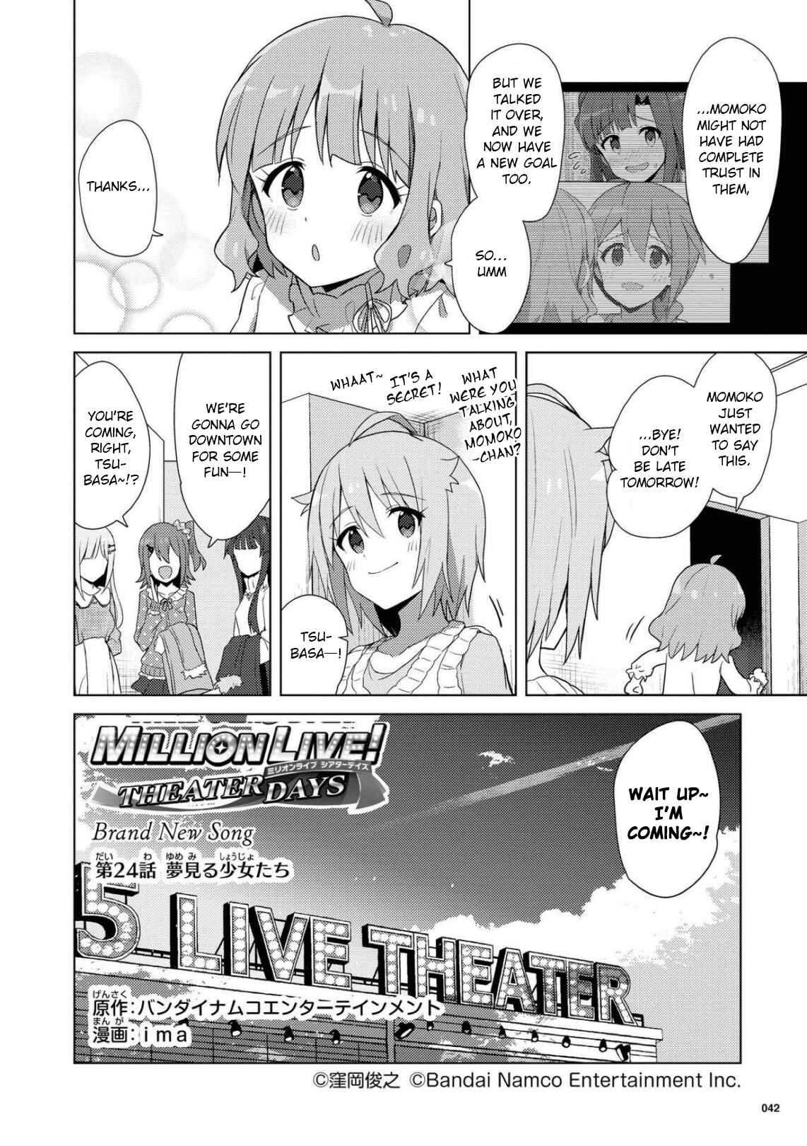 Page 2 Chapter 24 THE iDOLM@STER Million Live! Theater Days - Brand New Song