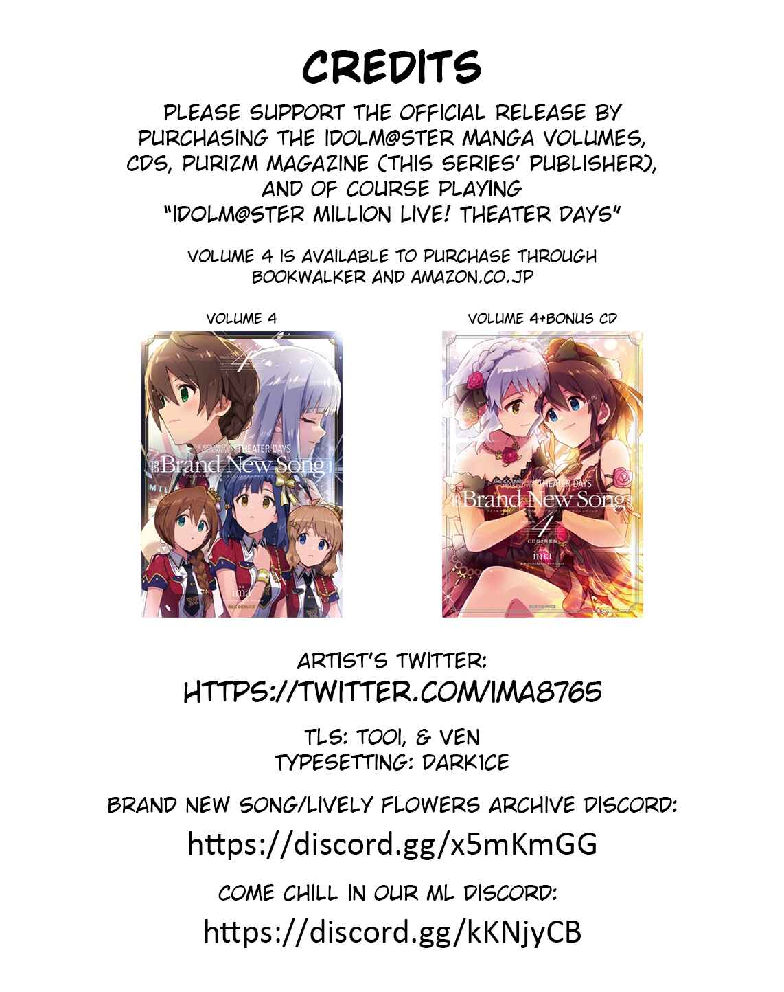 Page 32 Chapter 28 THE iDOLM@STER Million Live! Theater Days - Brand New Song