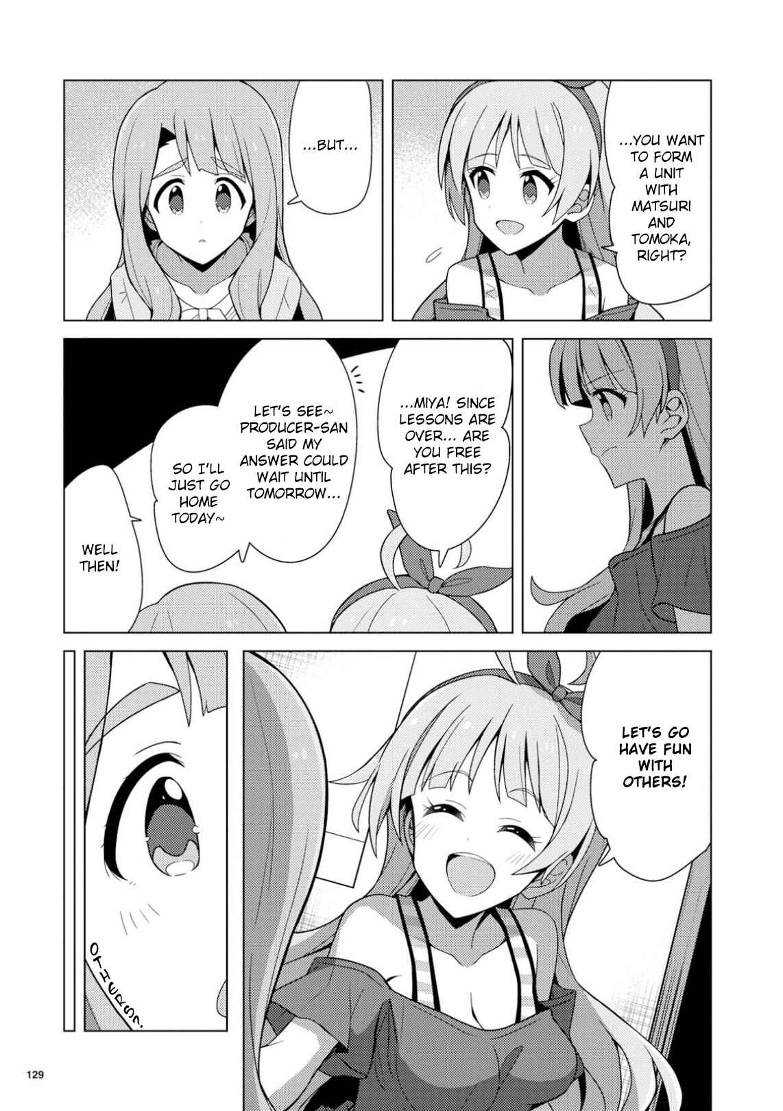Page 9 Chapter 12 THE iDOLM@STER Million Live! Theater Days - Brand New Song