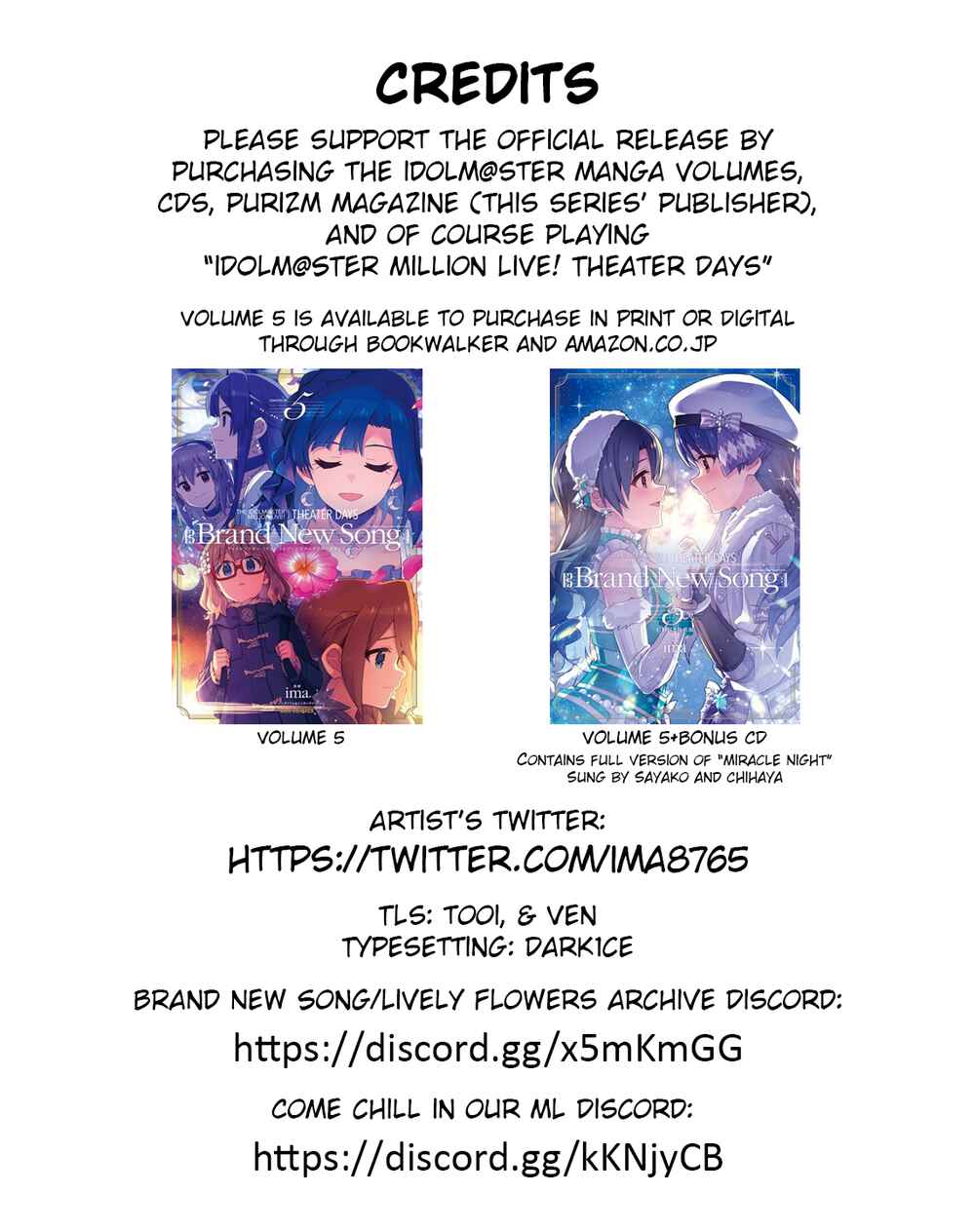 Page 11 Chapter 25.1 THE iDOLM@STER Million Live! Theater Days - Brand New Song