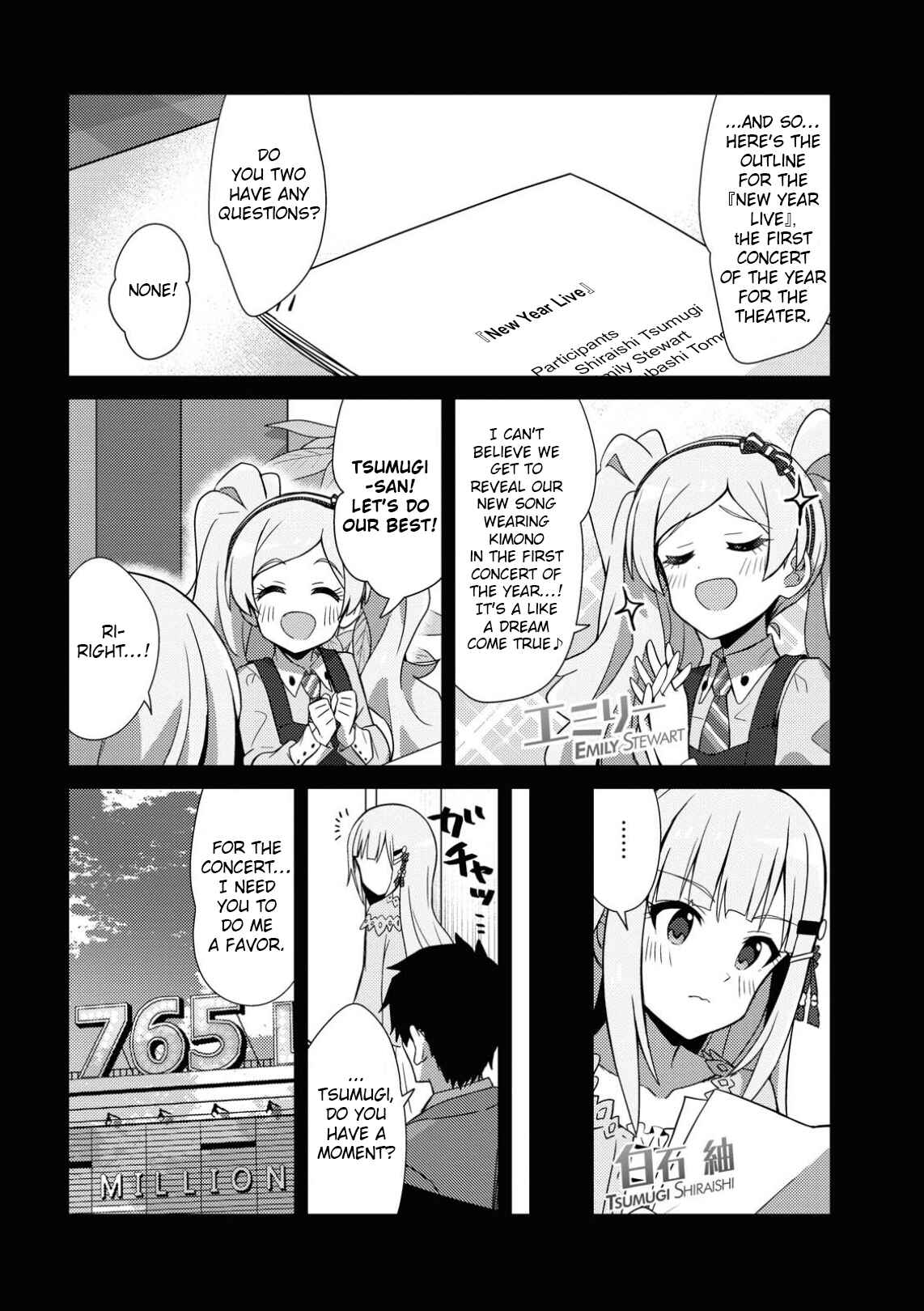 Page 1 Chapter 19 THE iDOLM@STER Million Live! Theater Days - Brand New Song