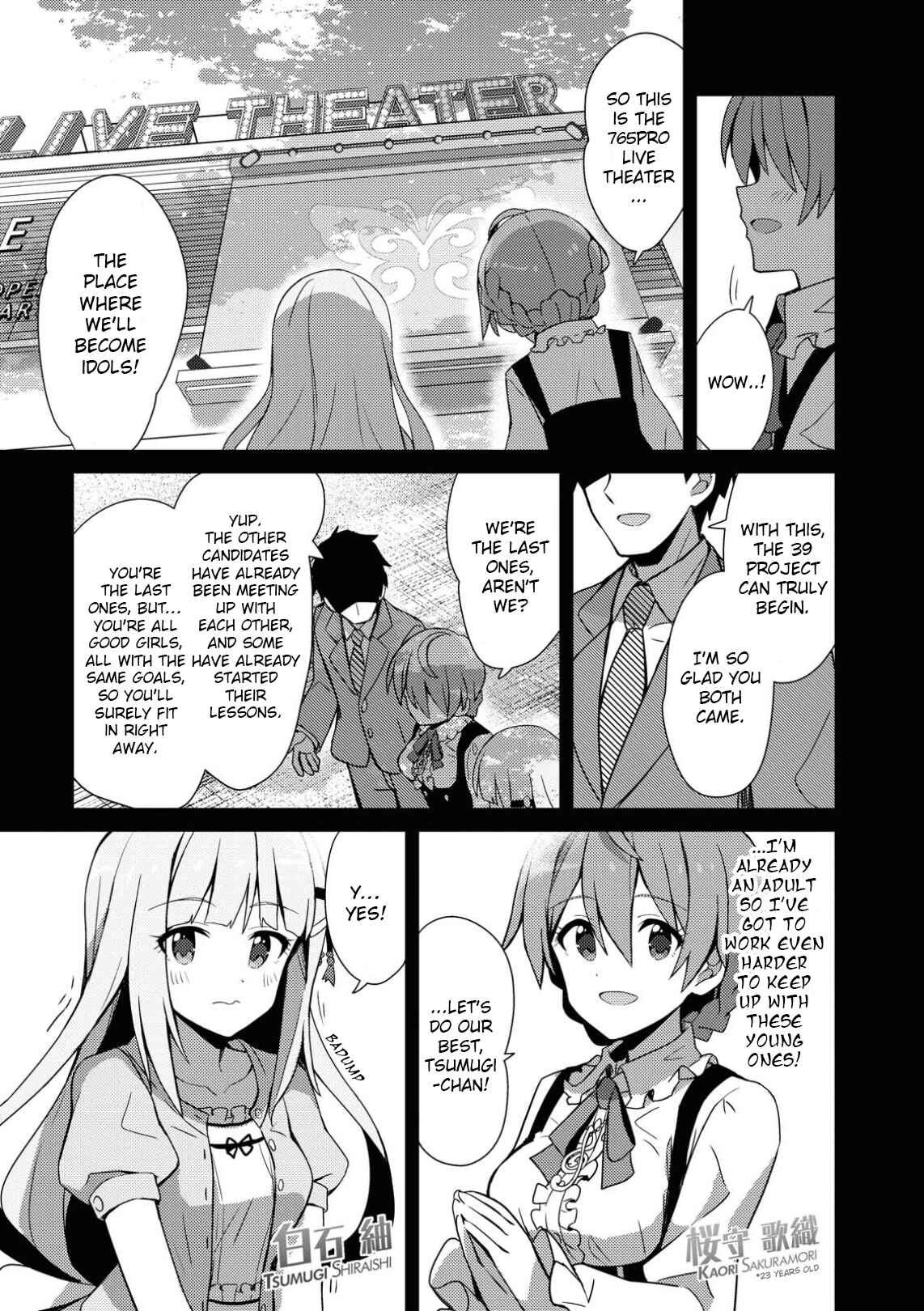 Page 1 Chapter 18 THE iDOLM@STER Million Live! Theater Days - Brand New Song