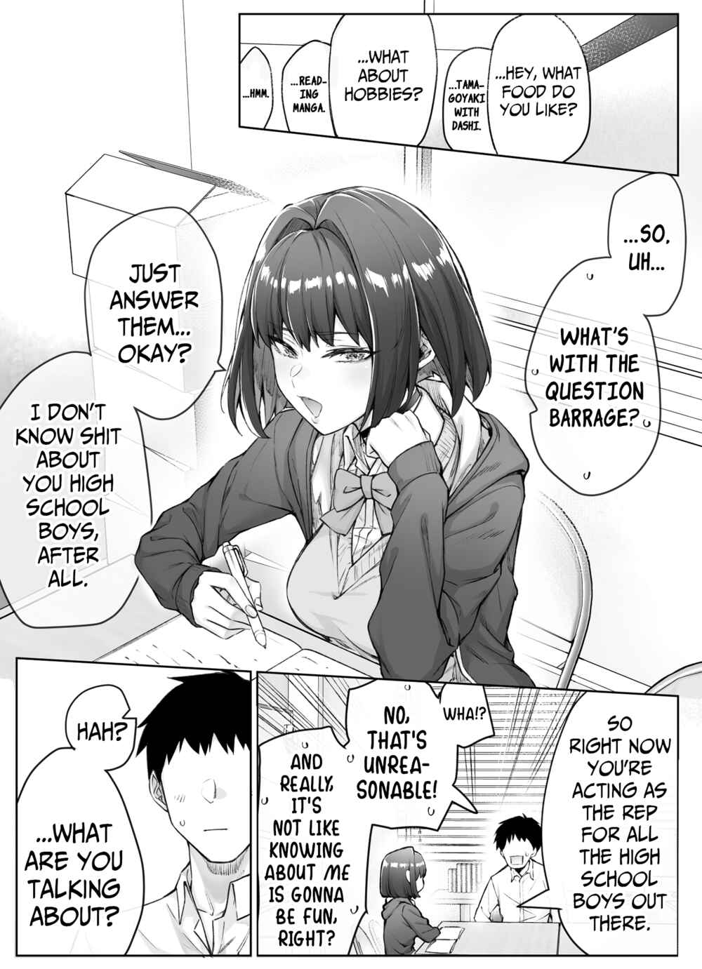 Page 1 Chapter 22.1 The Tsuntsuntsuntsuntsuntsuntsuntsuntsuntsuntsundere Girl Getting Less and Less Tsun Day by Day