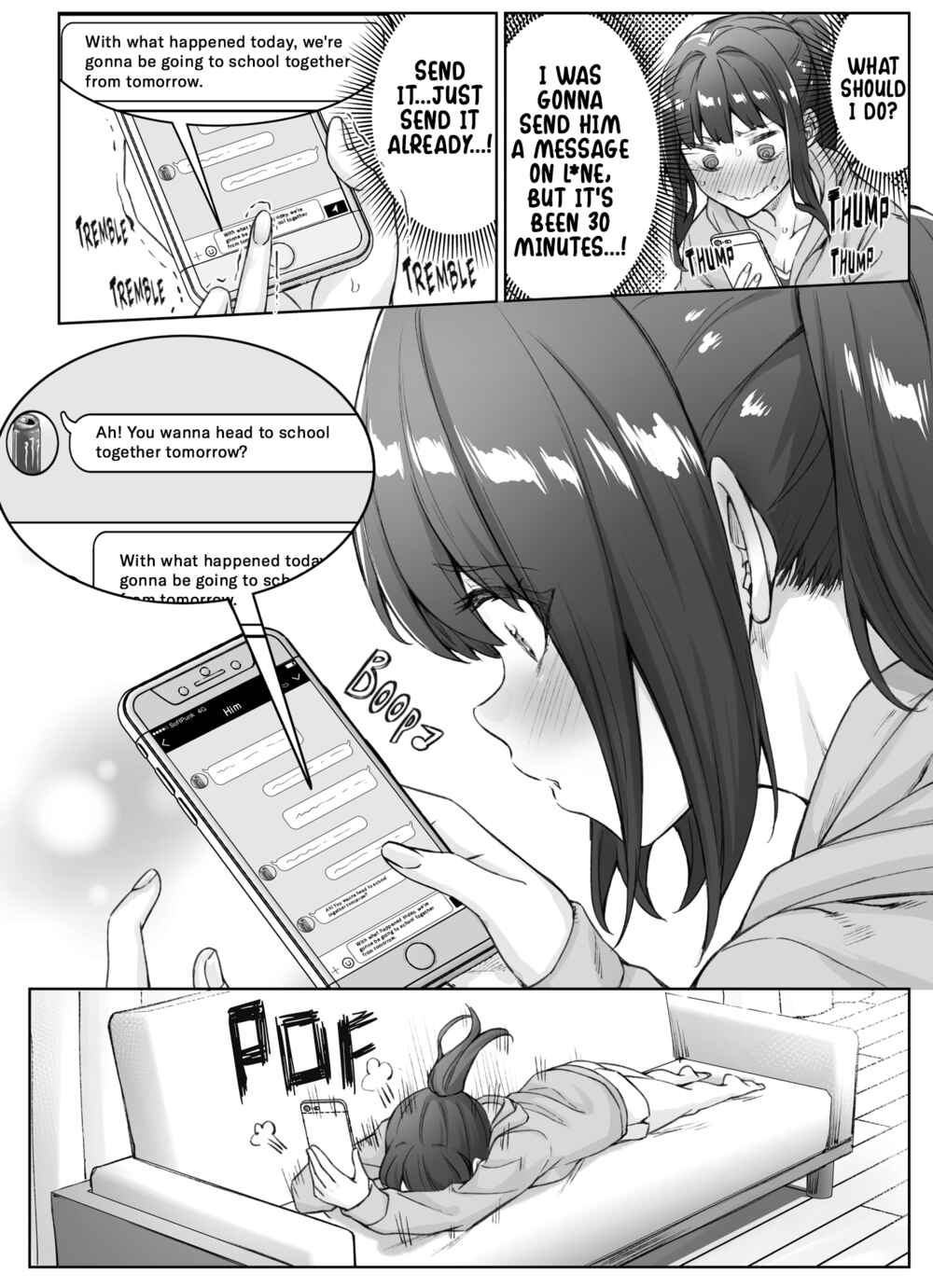 Page 1 Chapter 18.2 The Tsuntsuntsuntsuntsuntsuntsuntsuntsuntsuntsundere Girl Getting Less and Less Tsun Day by Day