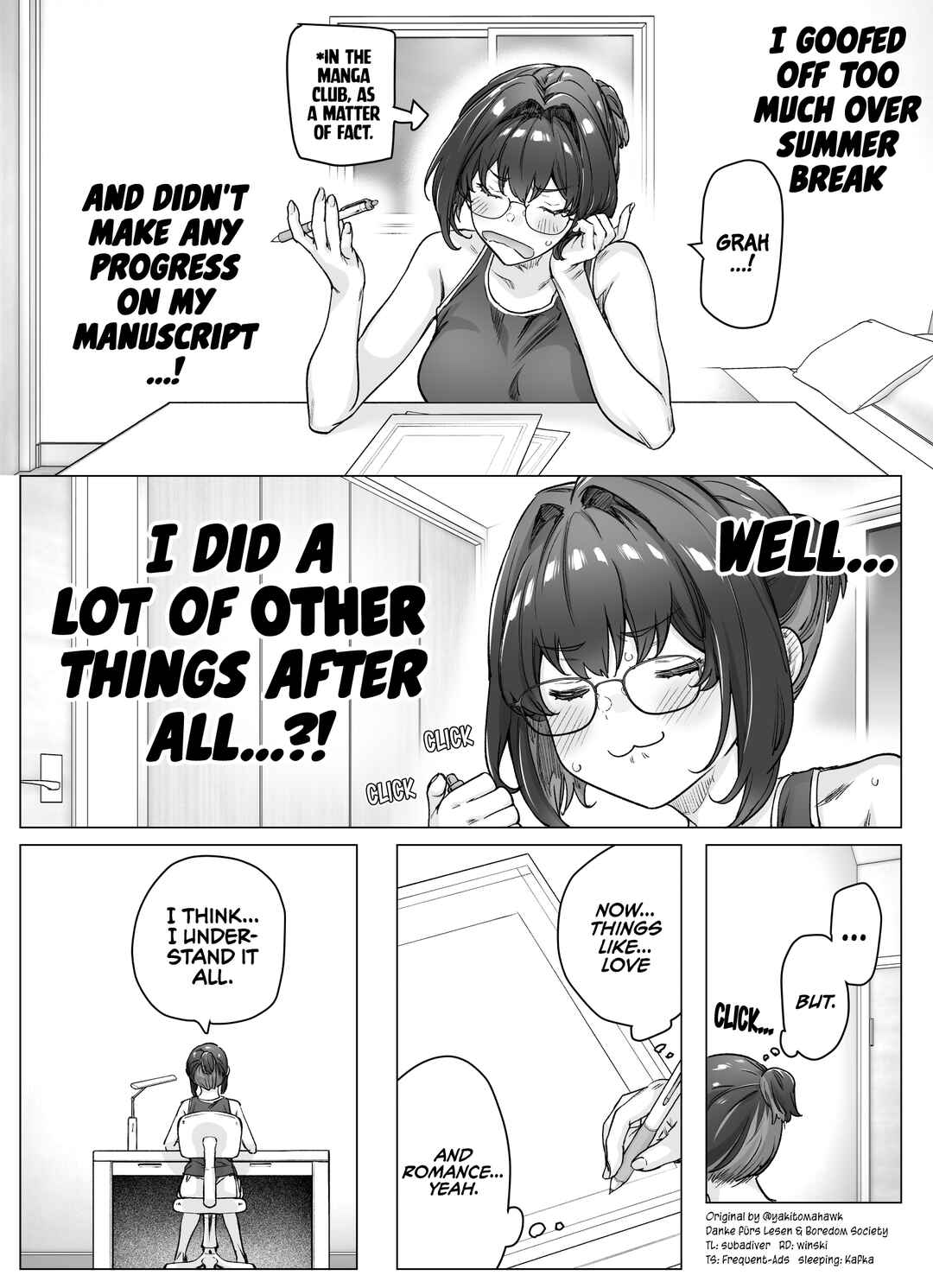 Page 1 Chapter 57 The Tsuntsuntsuntsuntsuntsuntsuntsuntsuntsuntsundere Girl Getting Less and Less Tsun Day by Day