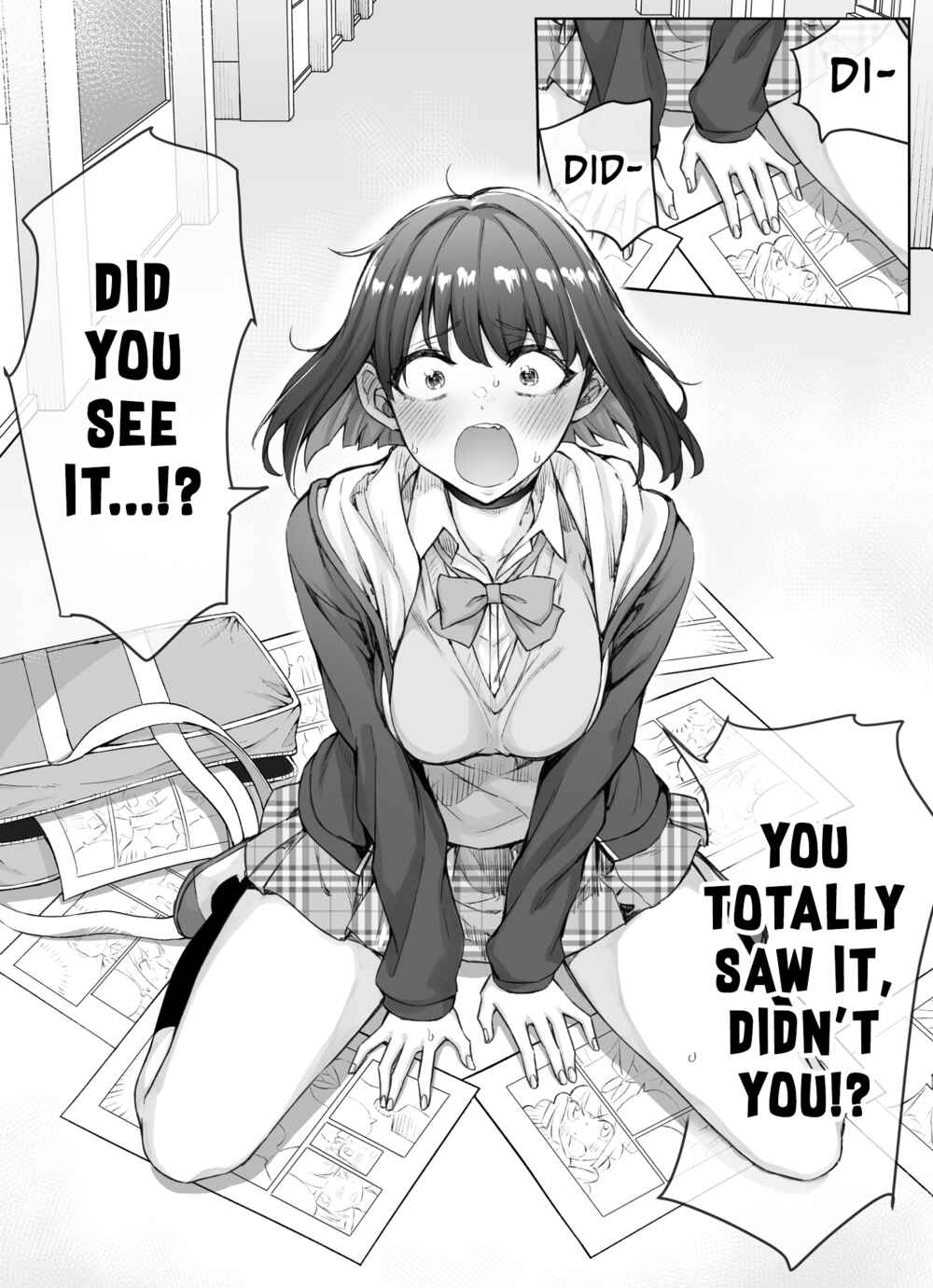 Page 1 Chapter 17.1 The Tsuntsuntsuntsuntsuntsuntsuntsuntsuntsuntsundere Girl Getting Less and Less Tsun Day by Day