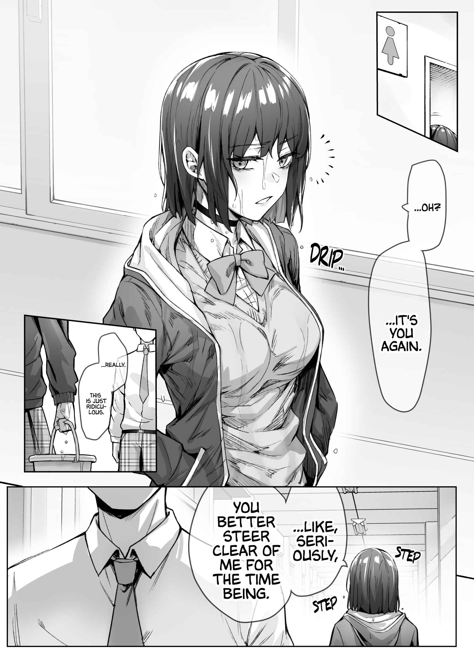 Page 1 Chapter 7.3 The Tsuntsuntsuntsuntsuntsuntsuntsuntsuntsuntsundere Girl Getting Less and Less Tsun Day by Day