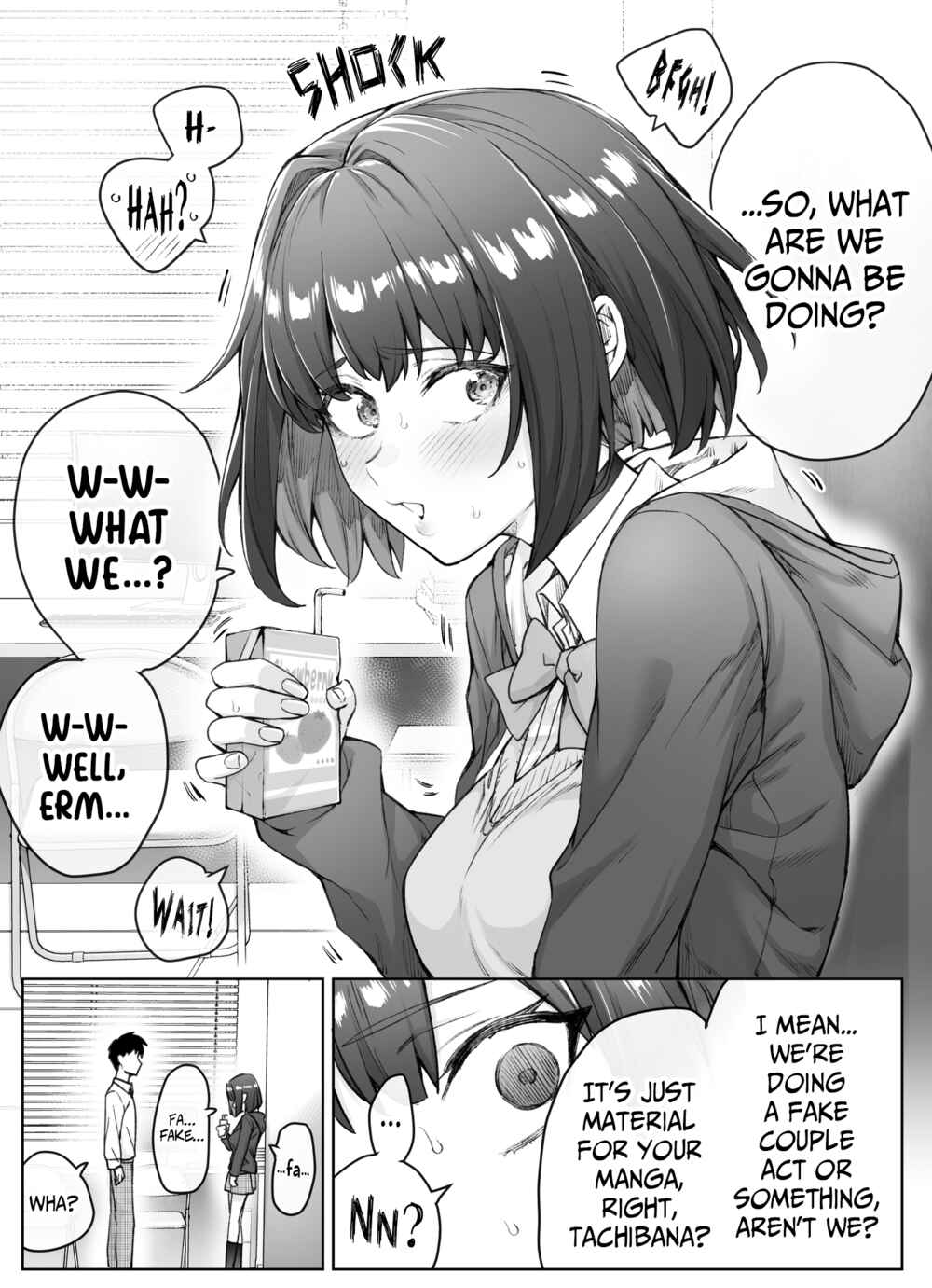 Page 1 Chapter 19.2 The Tsuntsuntsuntsuntsuntsuntsuntsuntsuntsuntsundere Girl Getting Less and Less Tsun Day by Day