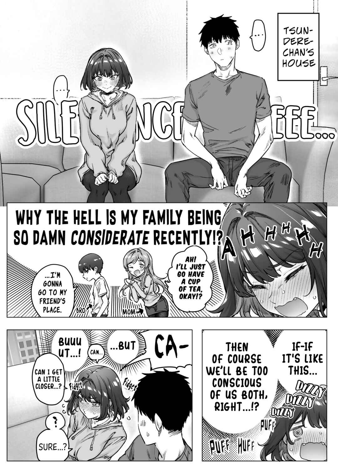 Page 1 Chapter 37 The Tsuntsuntsuntsuntsuntsuntsuntsuntsuntsuntsundere Girl Getting Less and Less Tsun Day by Day