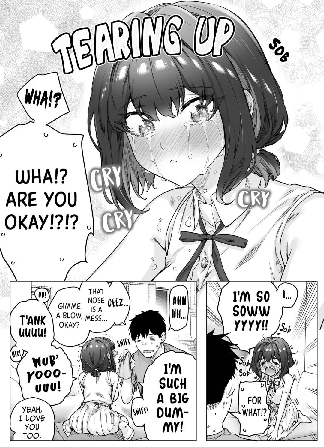 Page 4 Chapter 55.4 The Tsuntsuntsuntsuntsuntsuntsuntsuntsuntsuntsundere Girl Getting Less and Less Tsun Day by Day
