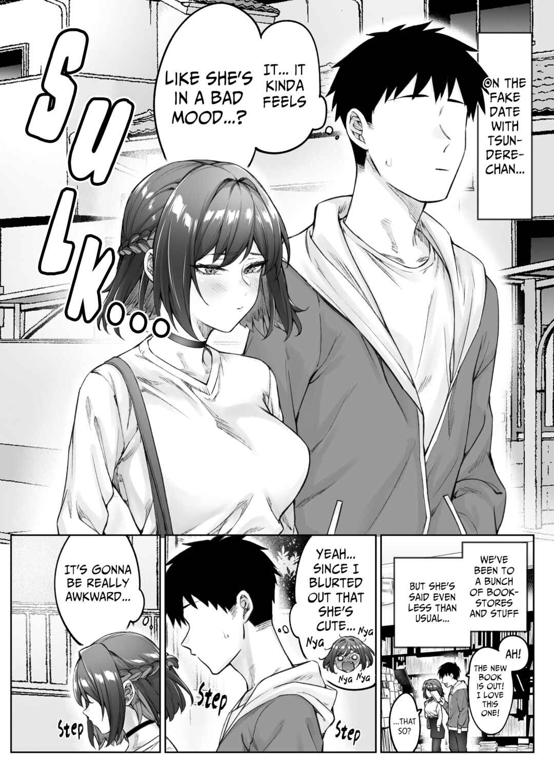 Page 1 Chapter 27.2 The Tsuntsuntsuntsuntsuntsuntsuntsuntsuntsuntsundere Girl Getting Less and Less Tsun Day by Day