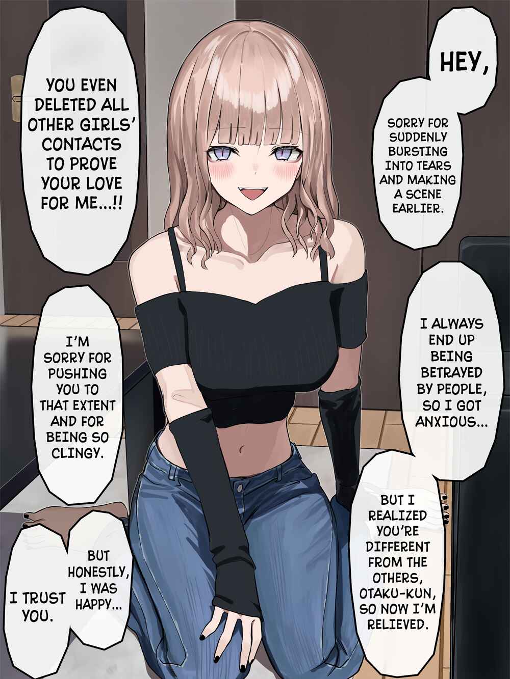 Page 1 Chapter 10 Jojoni Deremi ga Mashiteku Tsundere Gyaru