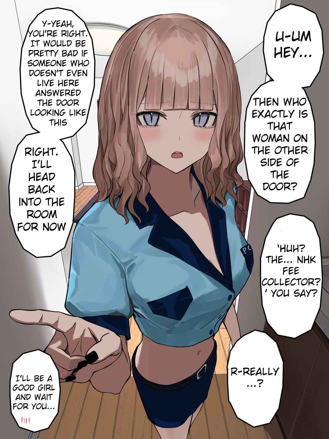 Page 1 Chapter 43 Jojoni Deremi ga Mashiteku Tsundere Gyaru