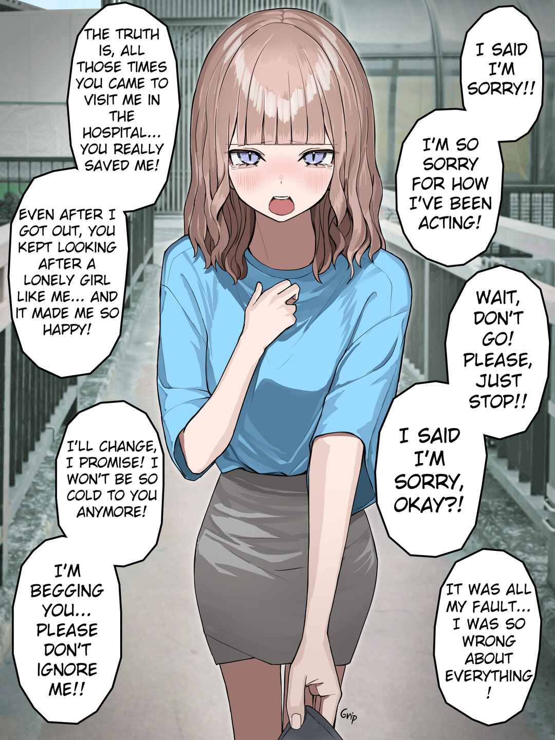 Page 1 Chapter 37 Jojoni Deremi ga Mashiteku Tsundere Gyaru