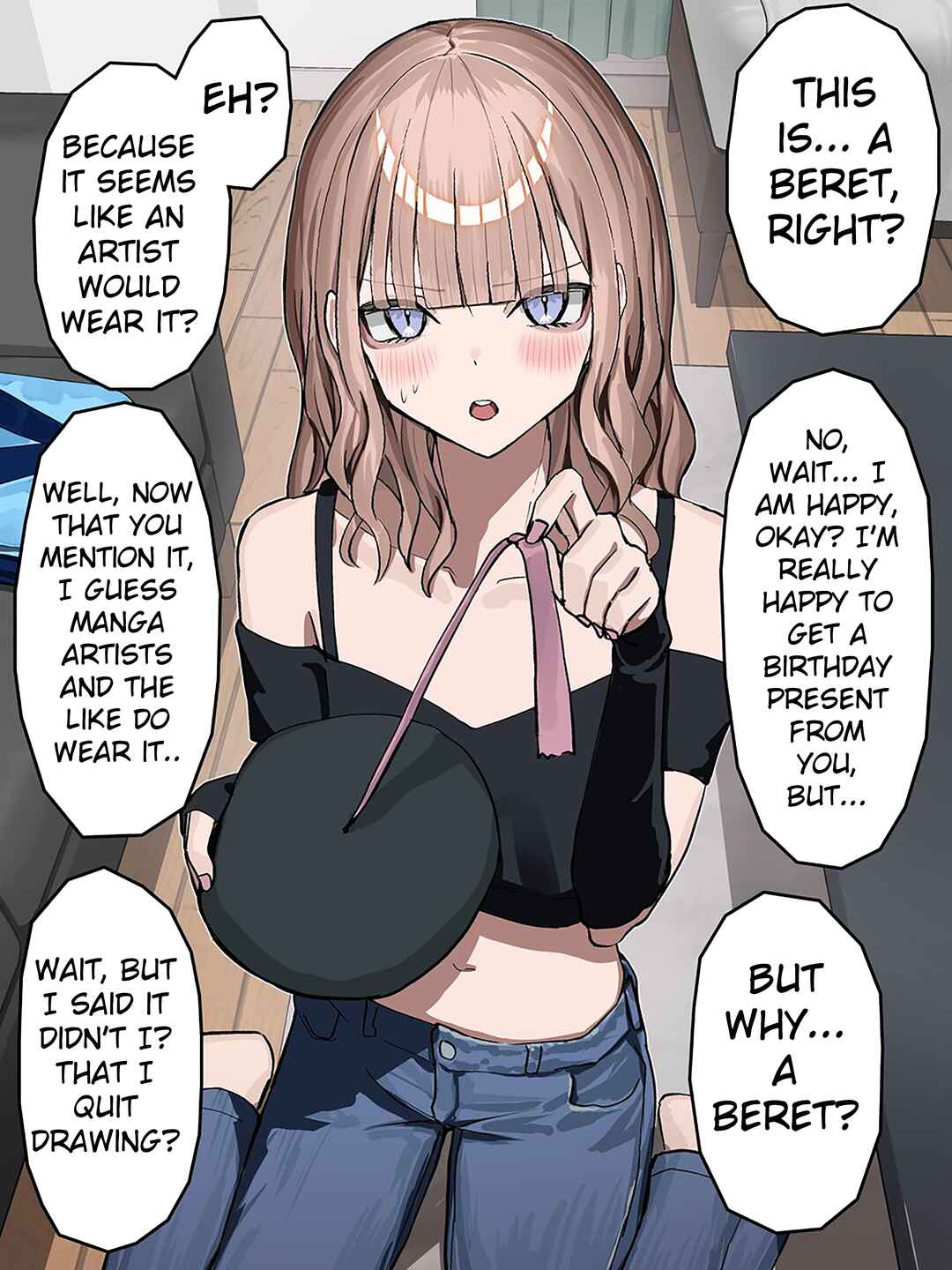 Page 1 Chapter 24 Jojoni Deremi ga Mashiteku Tsundere Gyaru