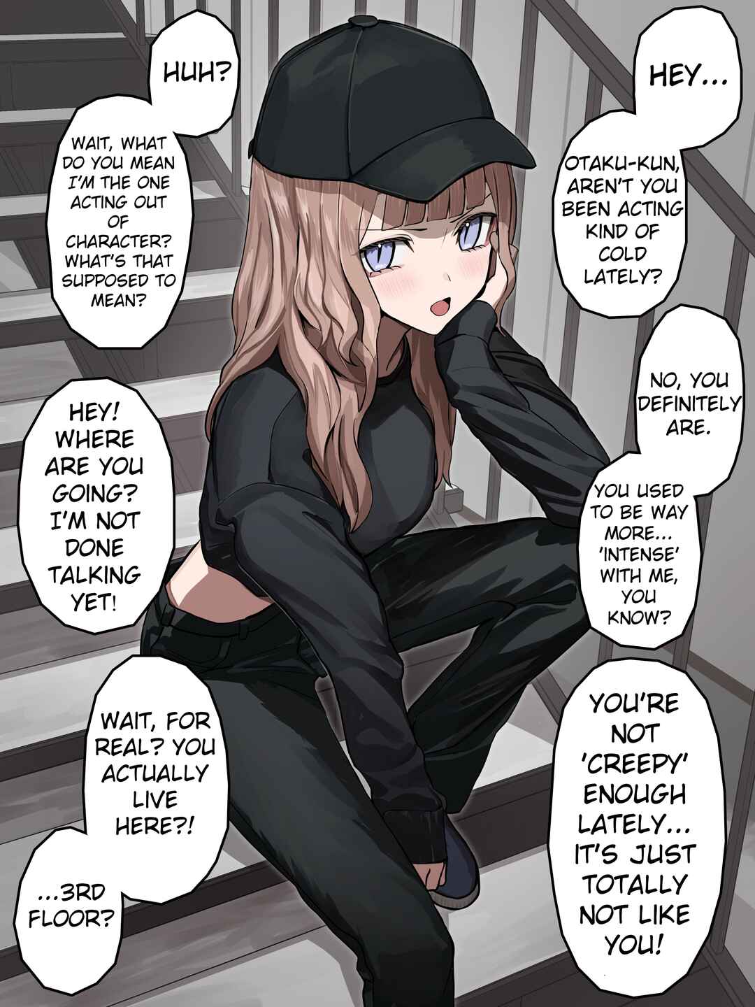 Page 1 Chapter 35 Jojoni Deremi ga Mashiteku Tsundere Gyaru