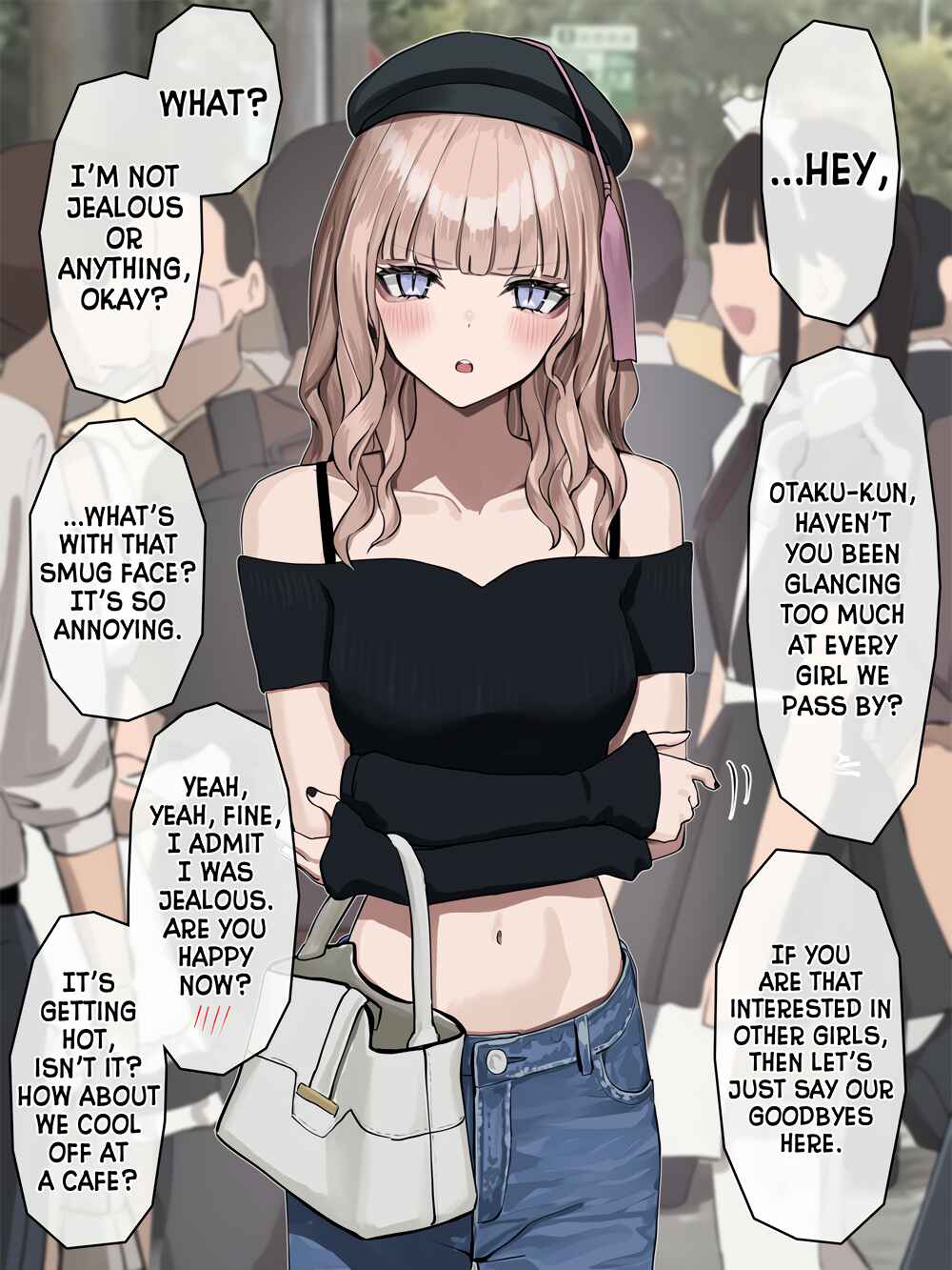 Page 1 Chapter 3 Jojoni Deremi ga Mashiteku Tsundere Gyaru