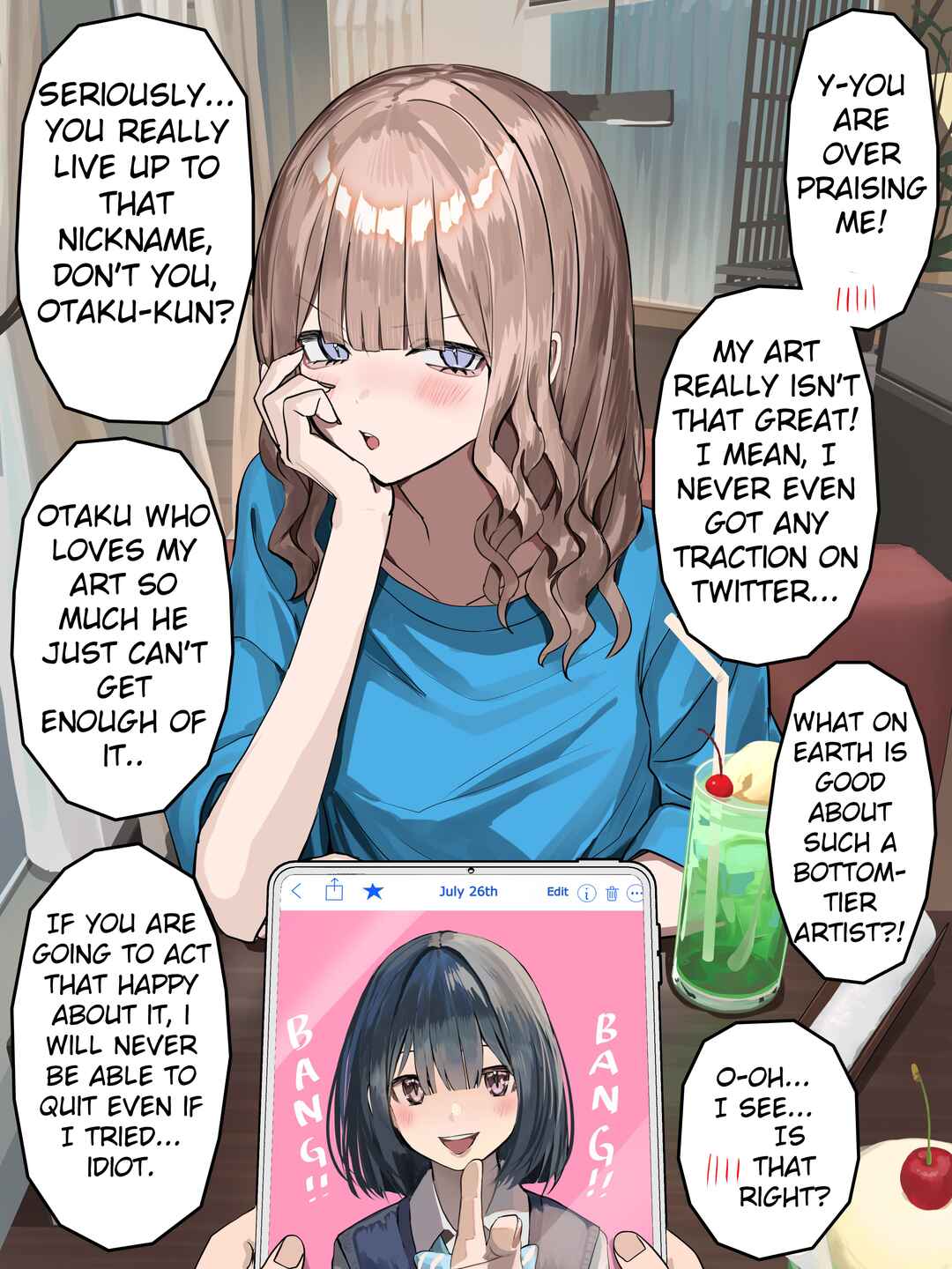 Page 1 Chapter 26 Jojoni Deremi ga Mashiteku Tsundere Gyaru