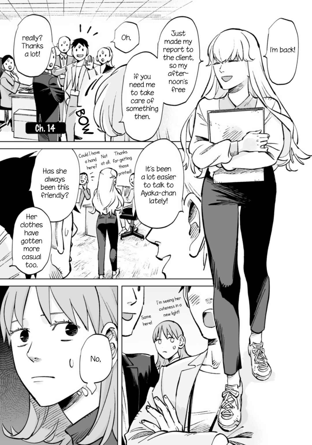 Page 1 Chapter 14 Ayaka is in Love with Hiroko!